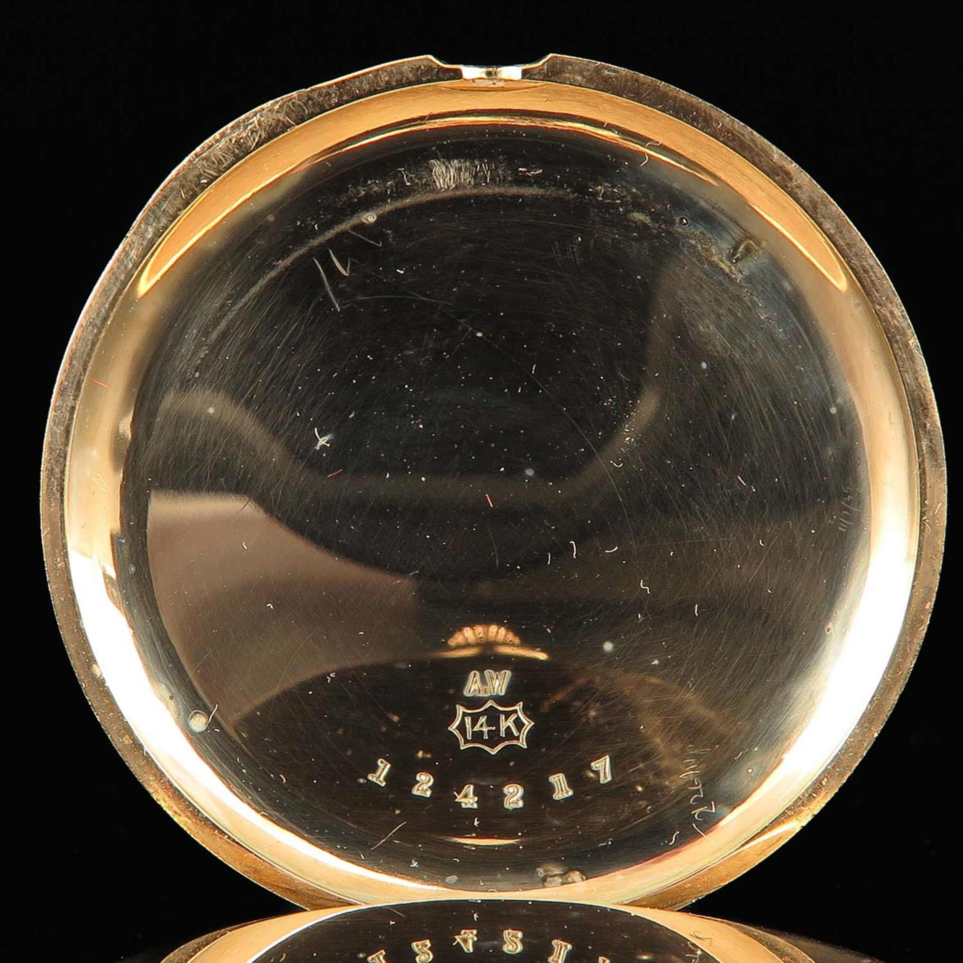 A 14KG Pocket Watch Signed Agassiz - Image 6 of 6