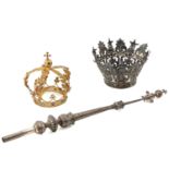 A Collection of Crowns and Scepter