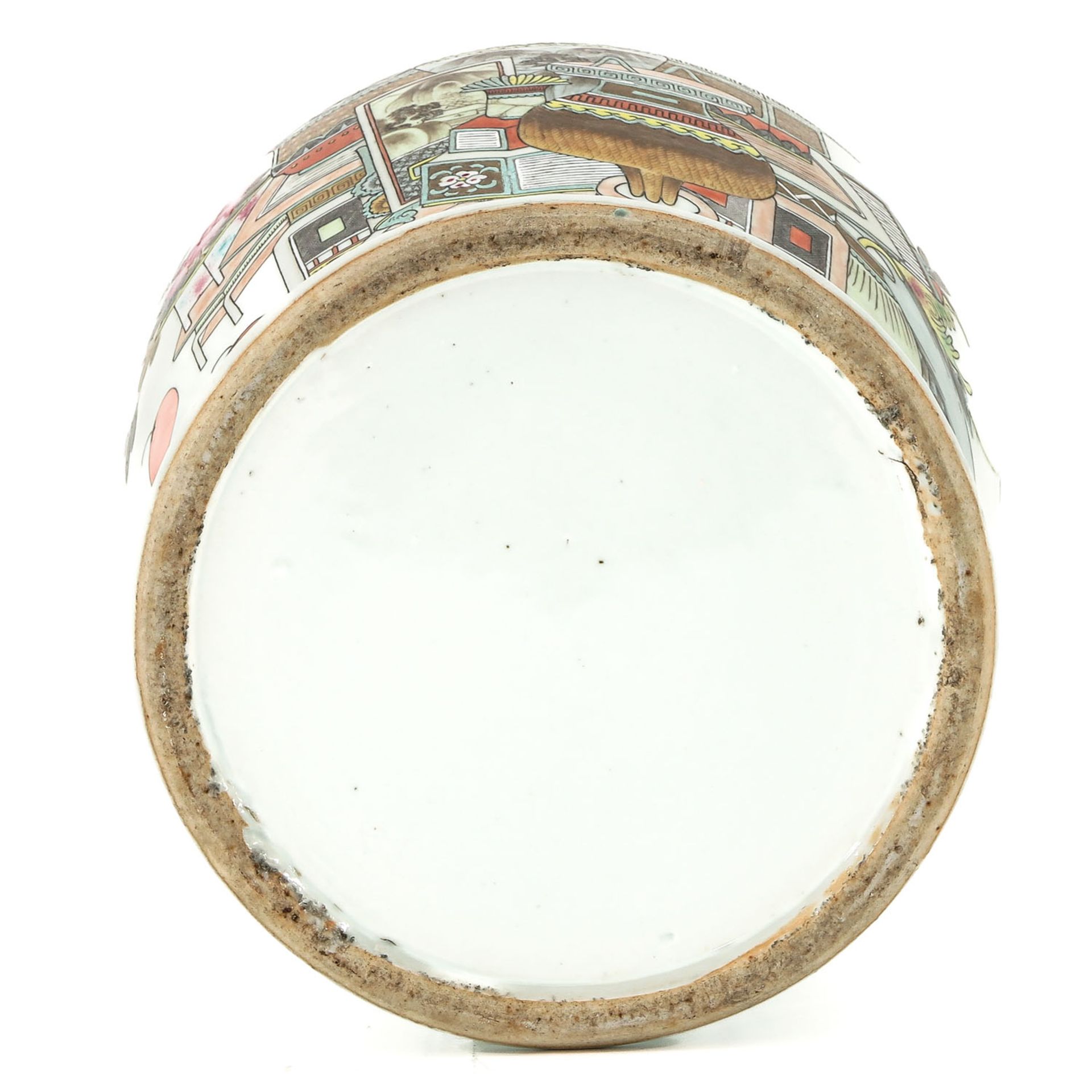 A Polychrome Decor Jar - Image 6 of 10