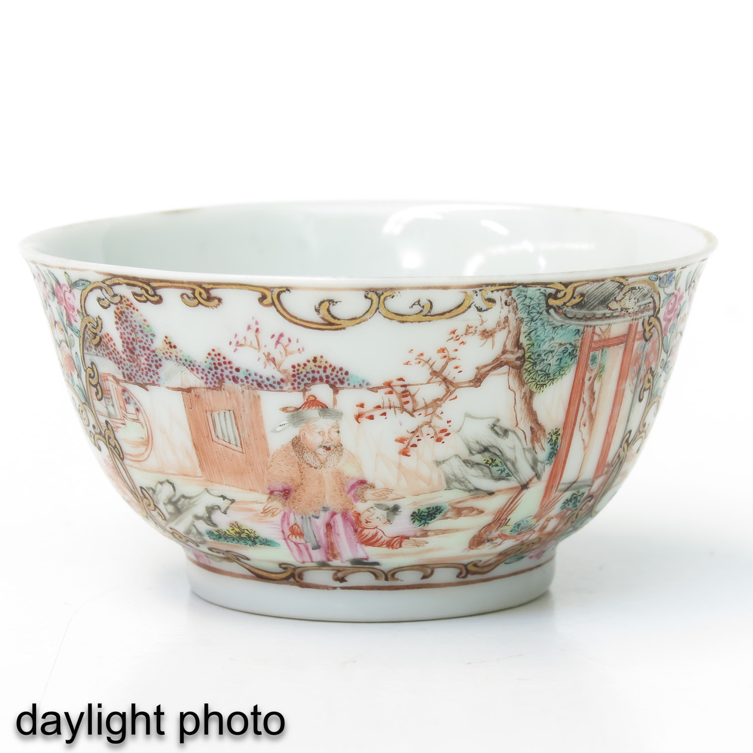 A Famille Rose Cup and Saucer - Image 10 of 10