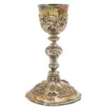 A Silver and Gilded Silver Chalice