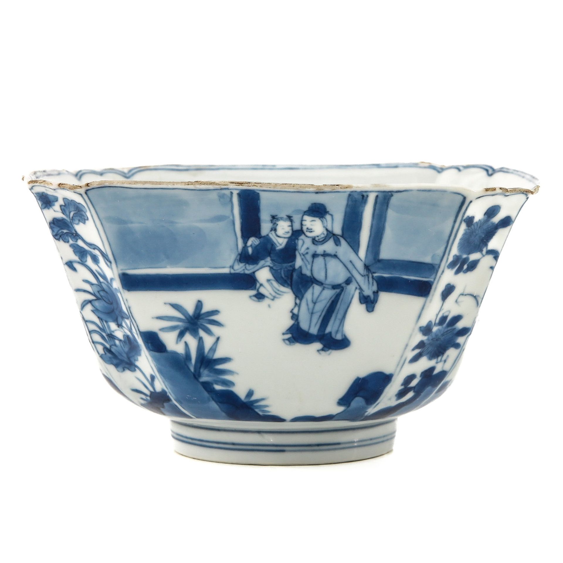 A Blue and White Bowl