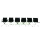 A Series of 6 EA 108 Vitra Charles and Ray Eames Chairs