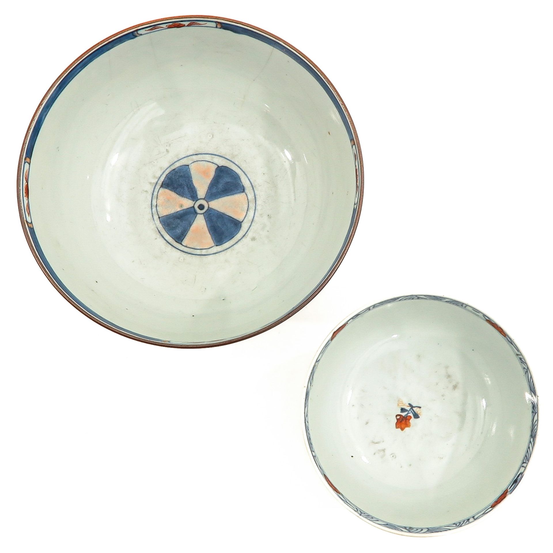 A Lot of 2 Imari Bowls - Bild 5 aus 10