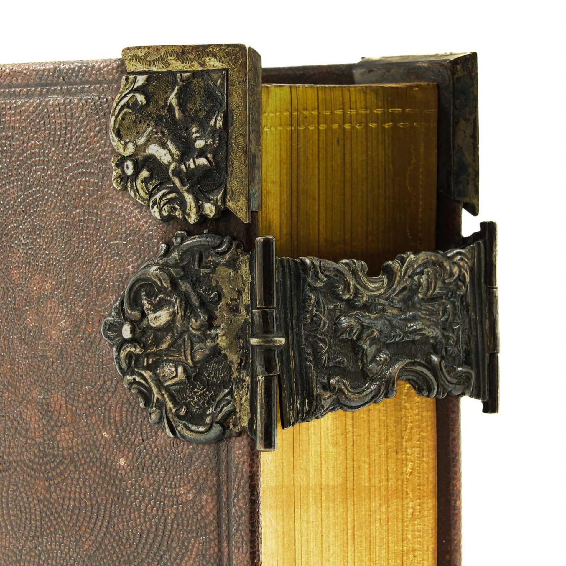 A Lot of 2 Bibles with silver Clasps - Bild 6 aus 10