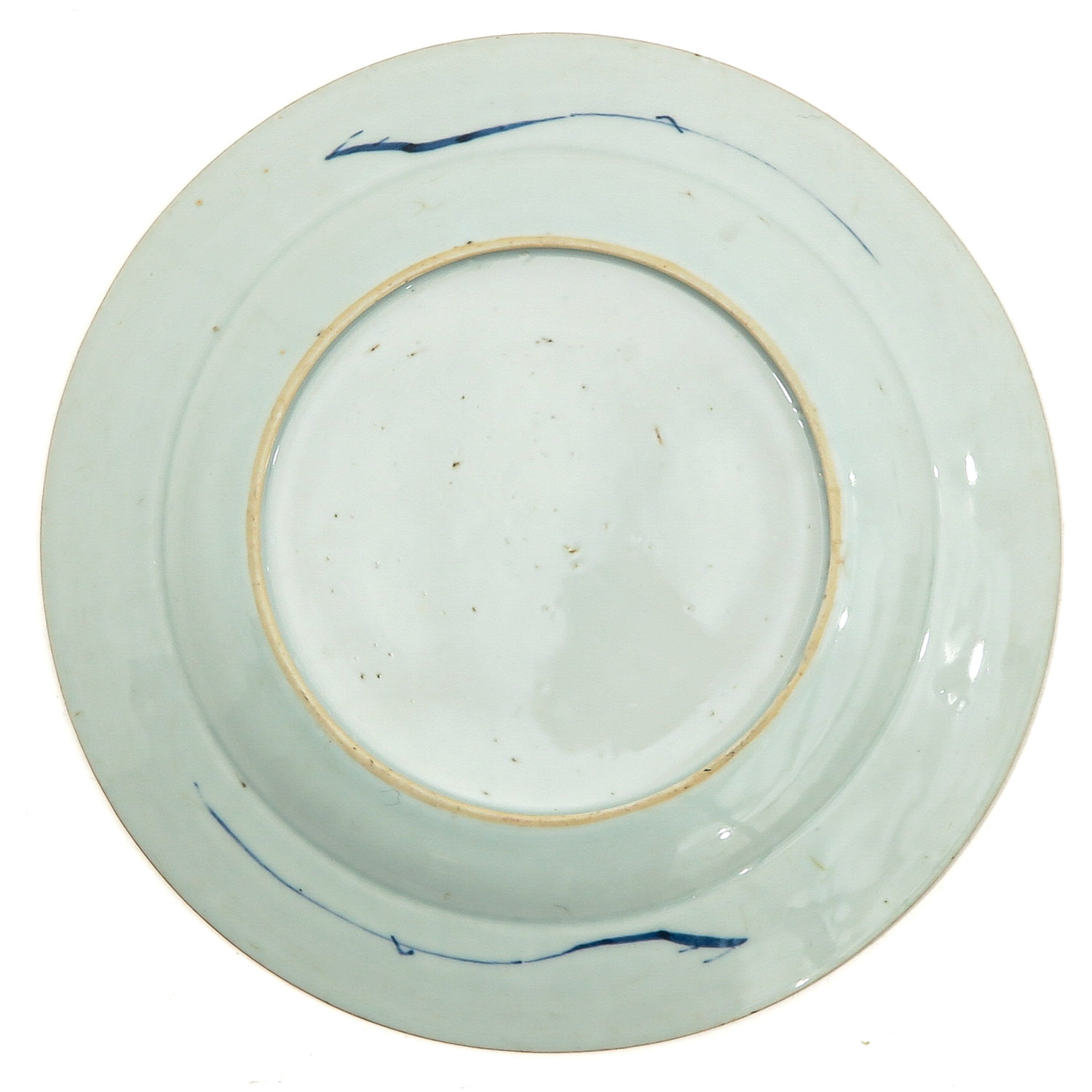 A Lot of 2 Blue and White Plates - Image 4 of 10