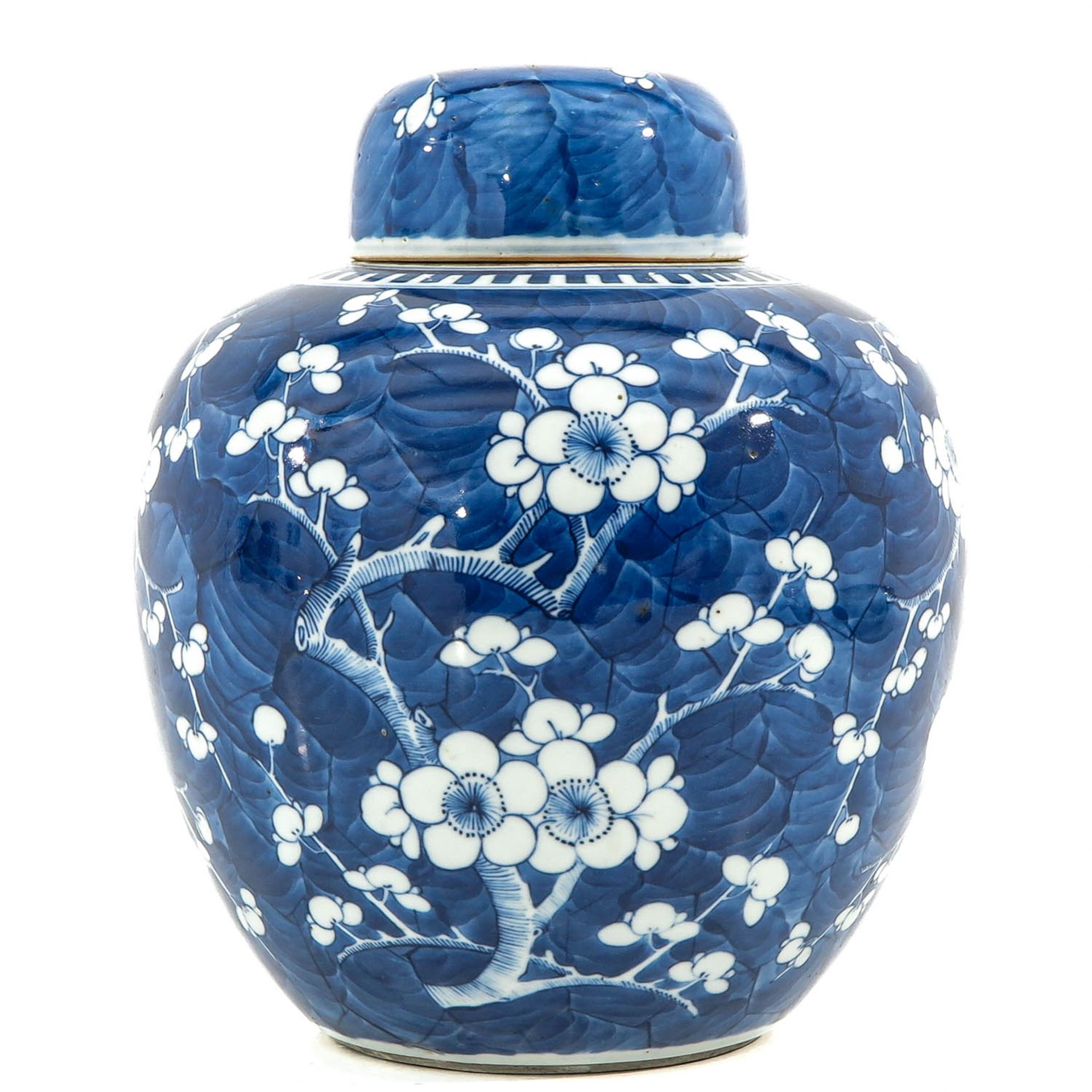 A BLue and White Ginger Jar - Image 3 of 9