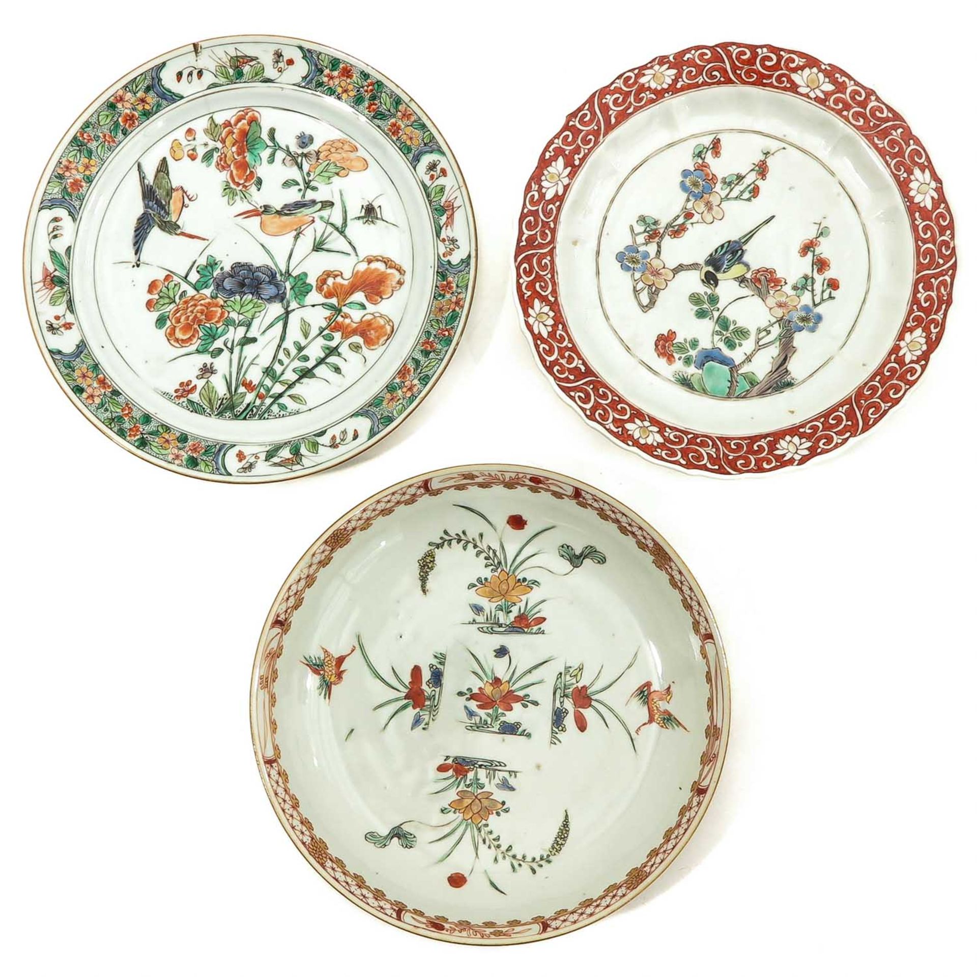 A Collection of 3 Plates