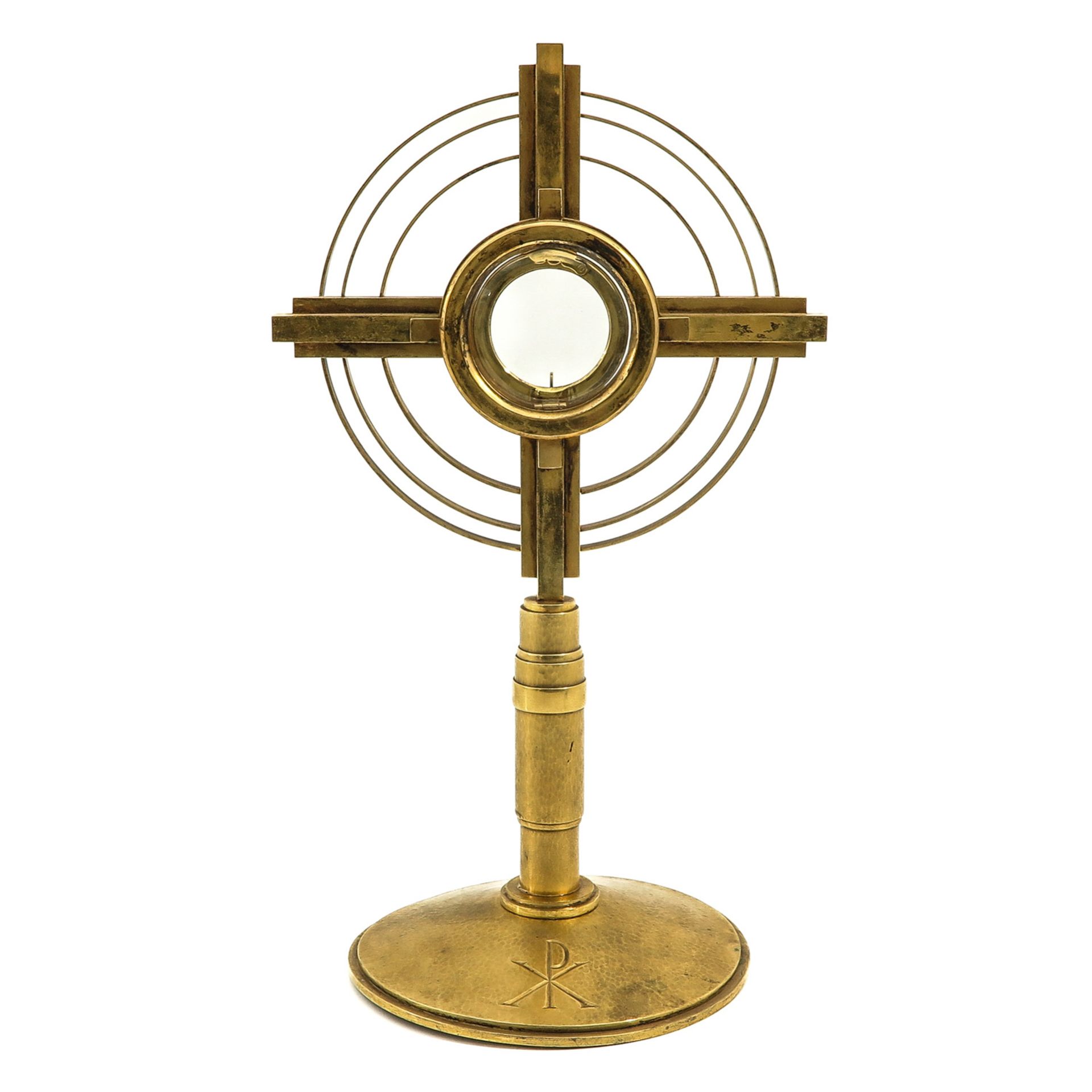 A Brass Monstrance