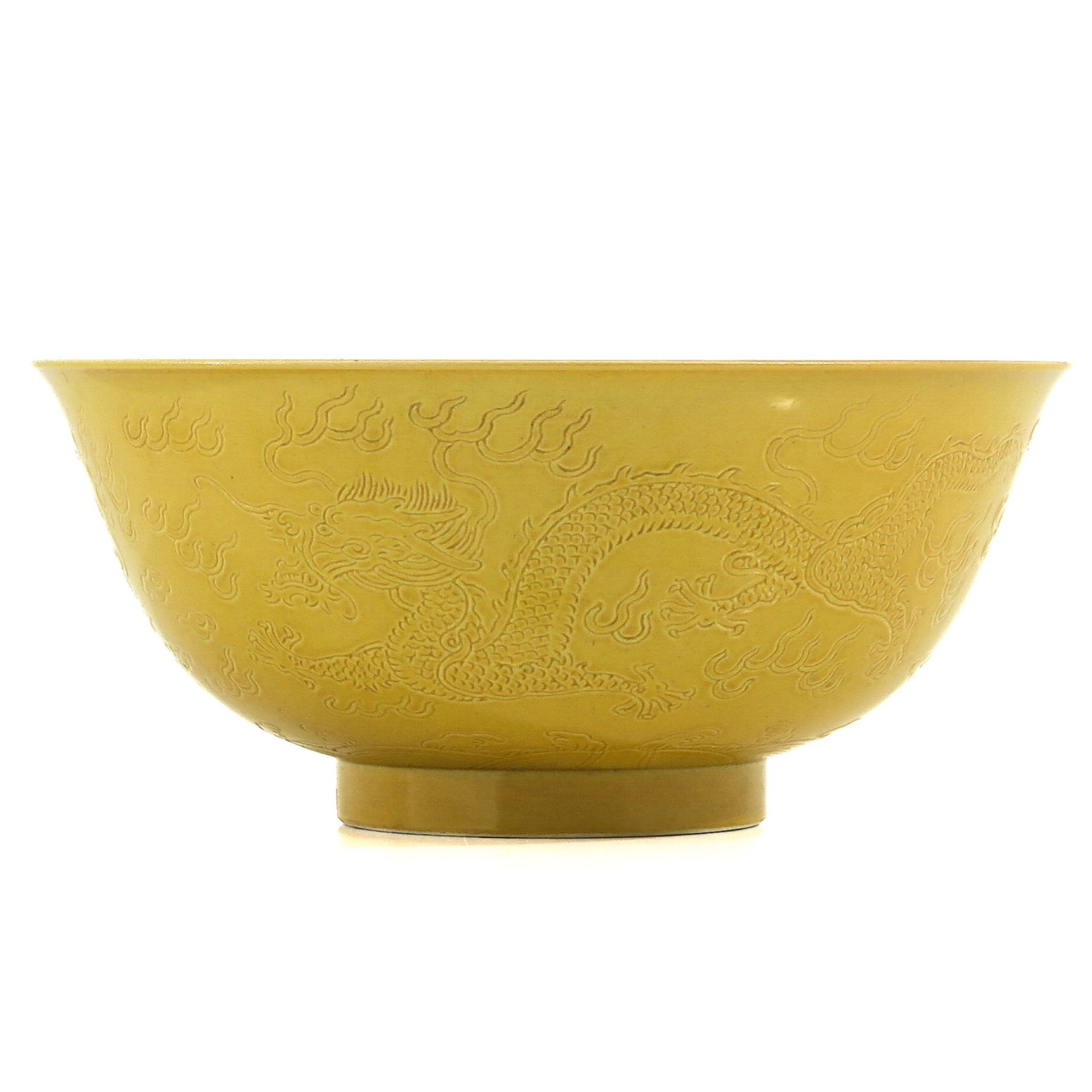 A Yellow Glaze Bowl - Image 4 of 9