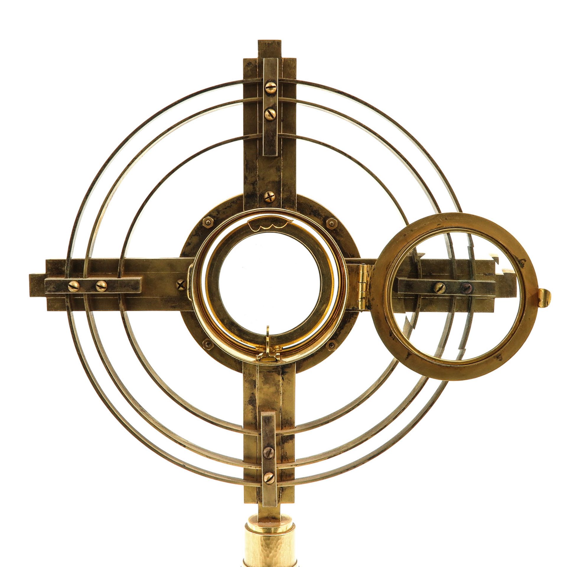 A Brass Monstrance - Image 8 of 9