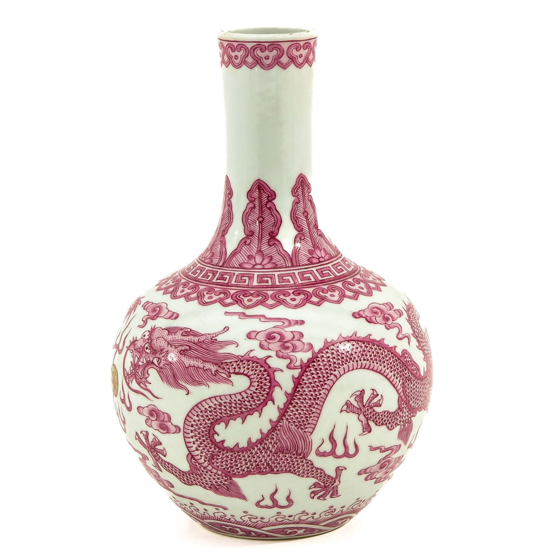 A Pink Decor Bottle Vase