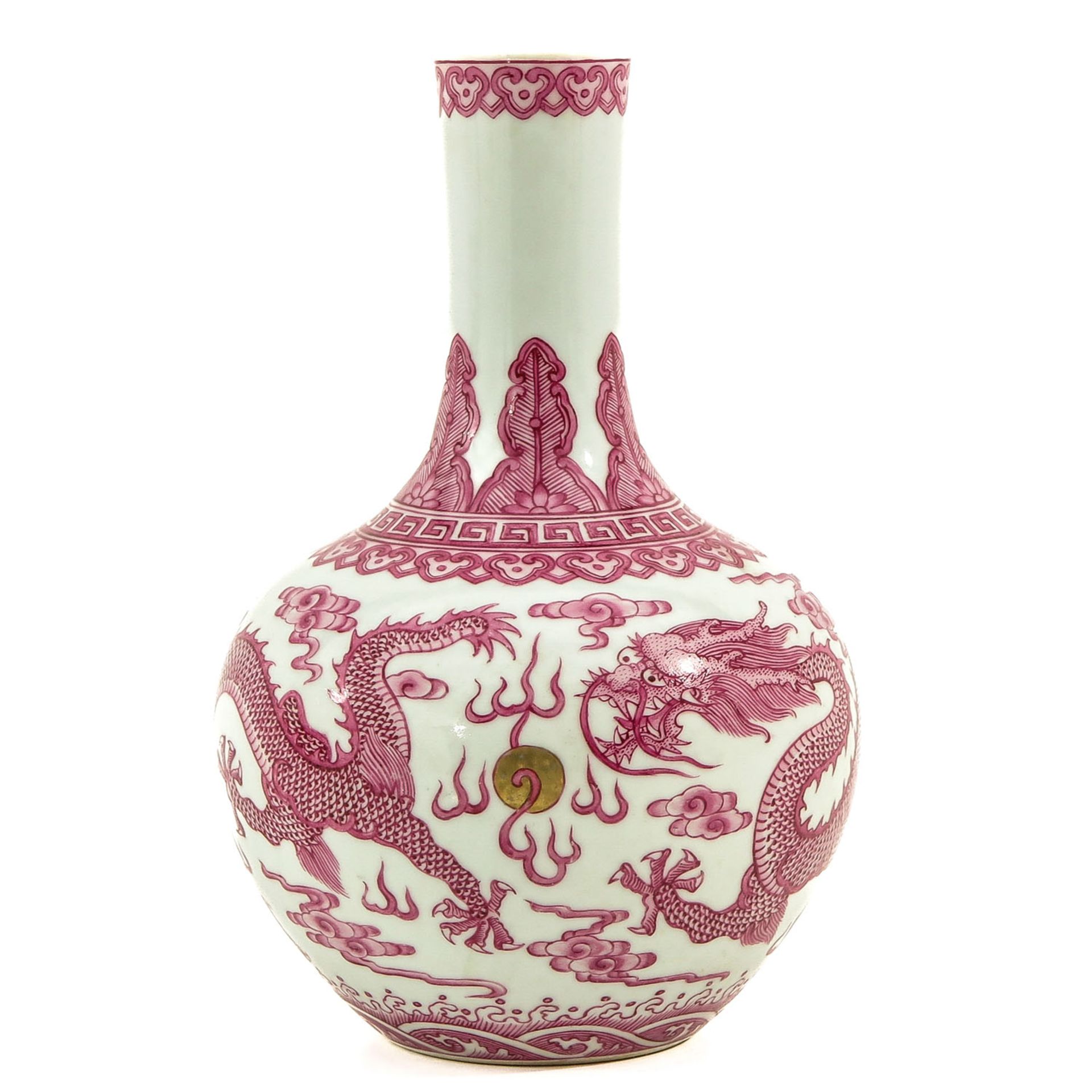 A Pink Decor Bottle Vase - Bild 4 aus 10