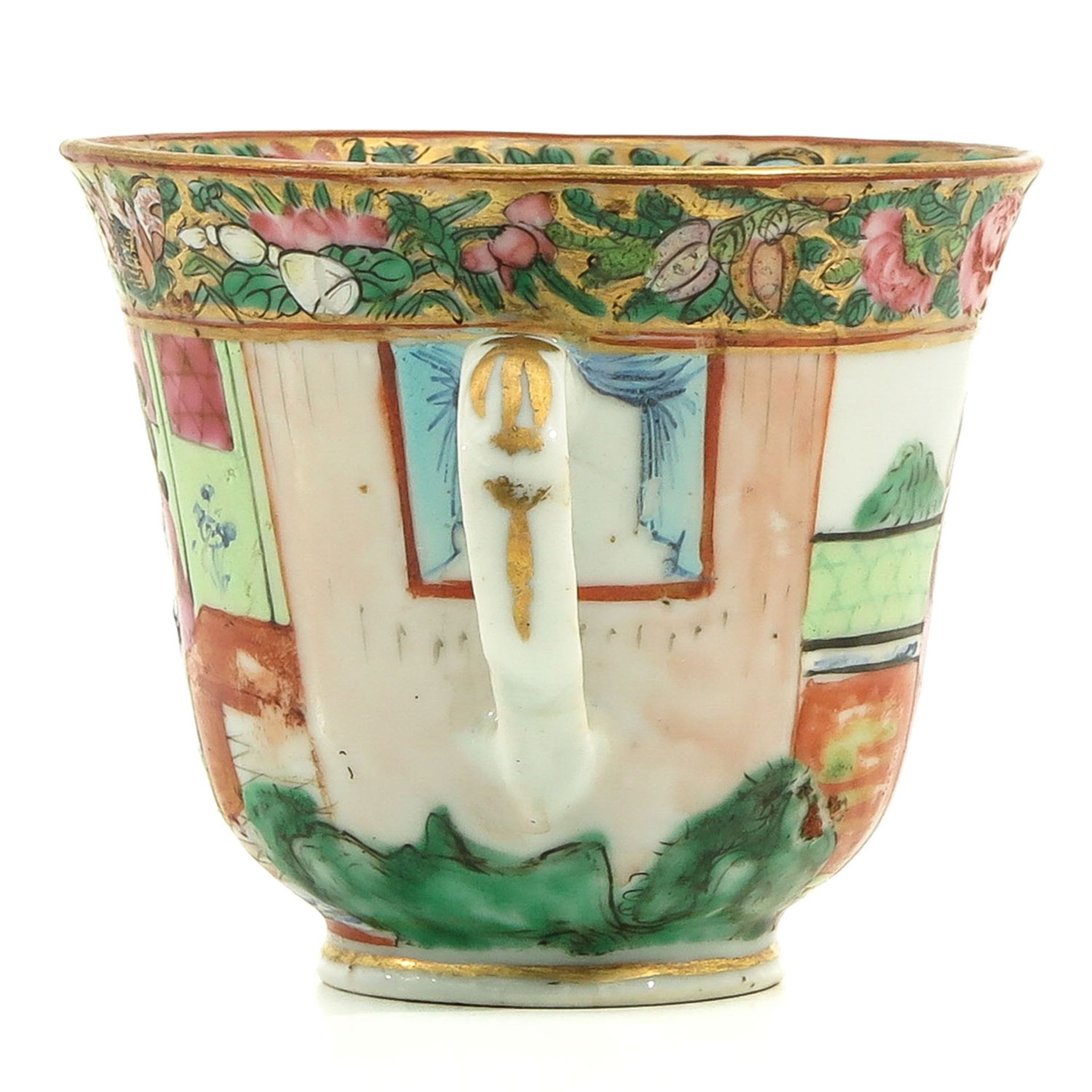 A Collection of Cantonese Porcelain Items - Image 2 of 10