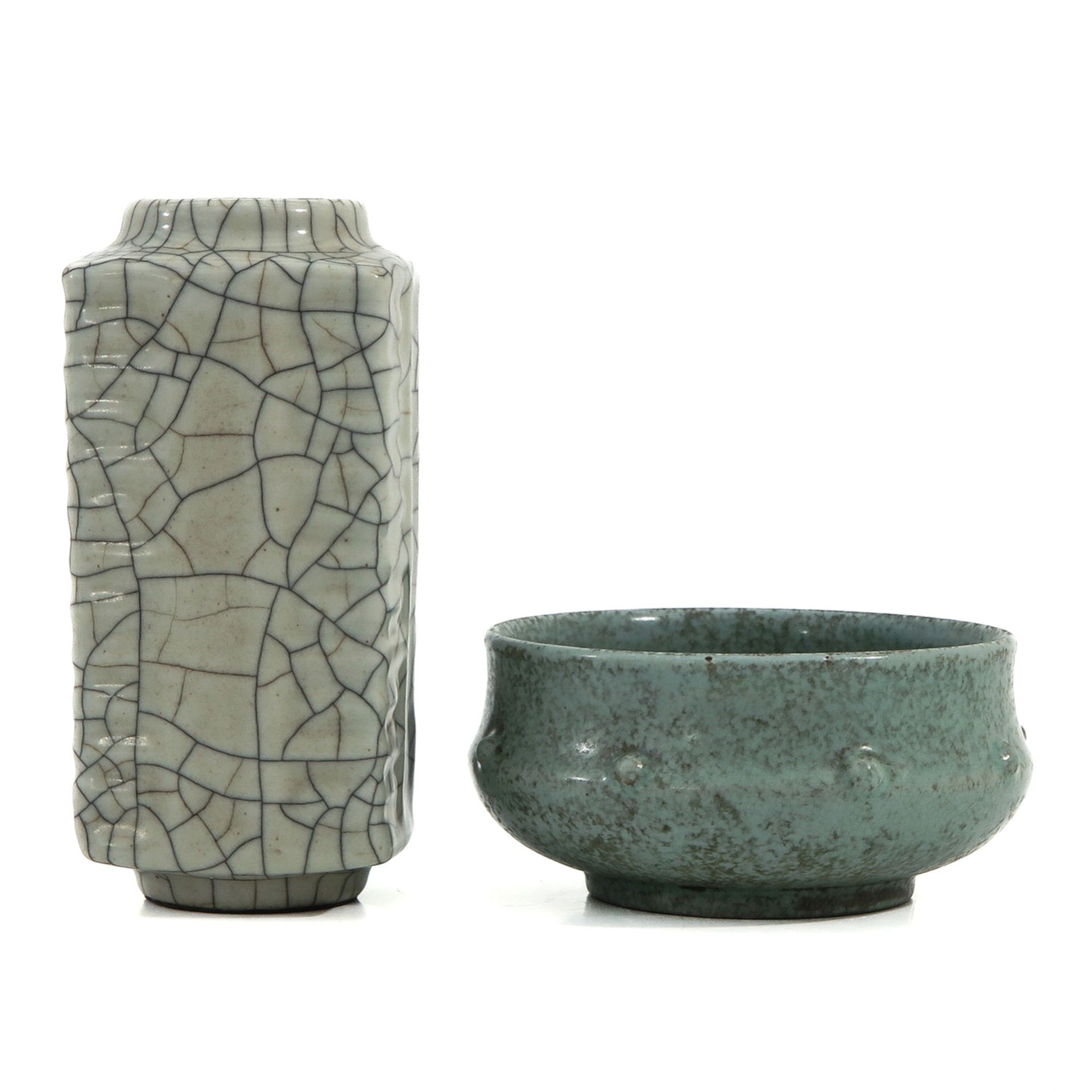 A Vase and Censer - Image 3 of 10