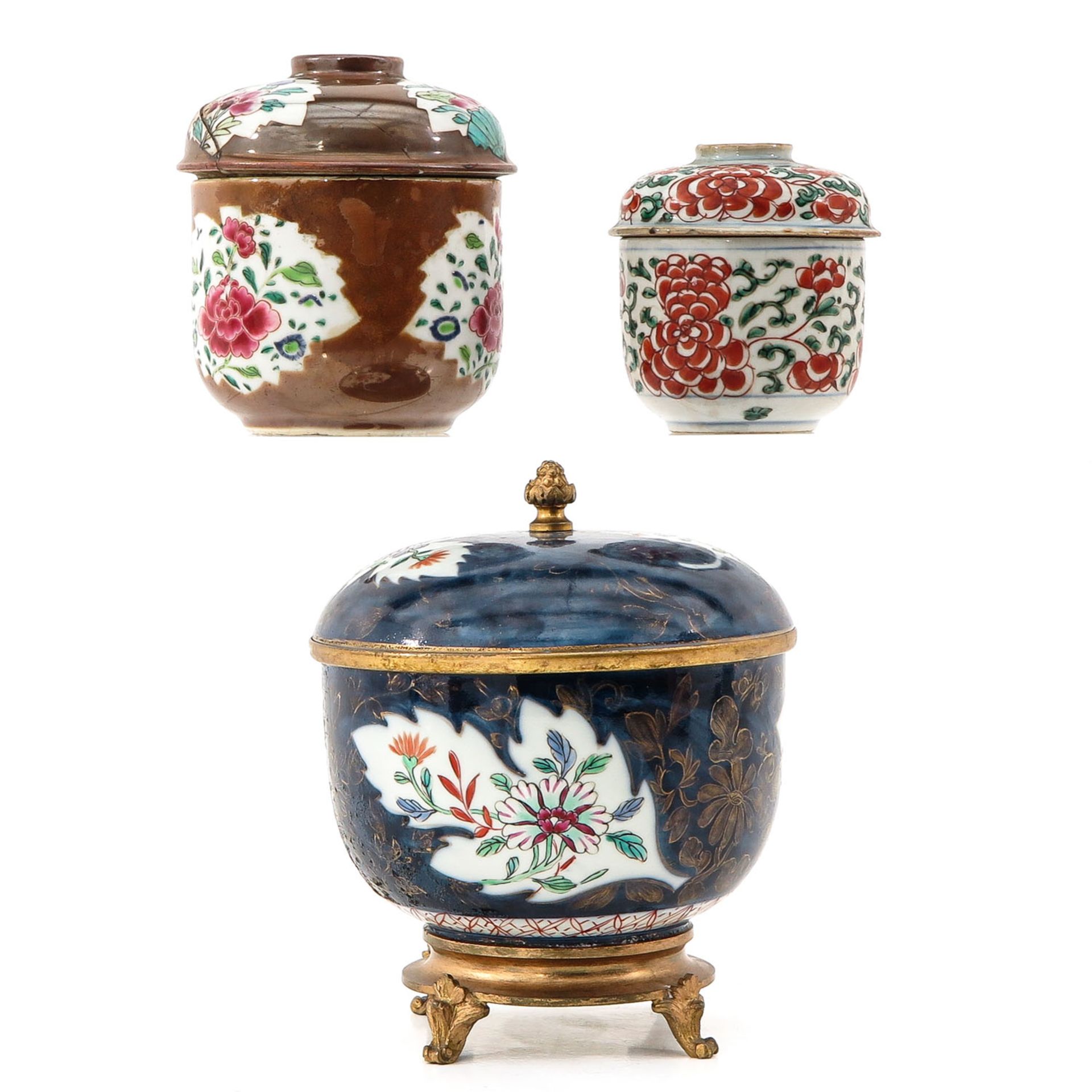 A Collection of 3 Jars with Covers - Image 4 of 10