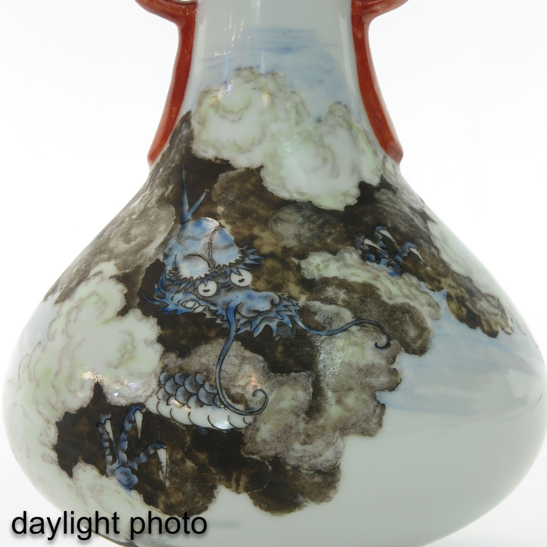 A Polychrome Decor Vase - Bild 9 aus 9