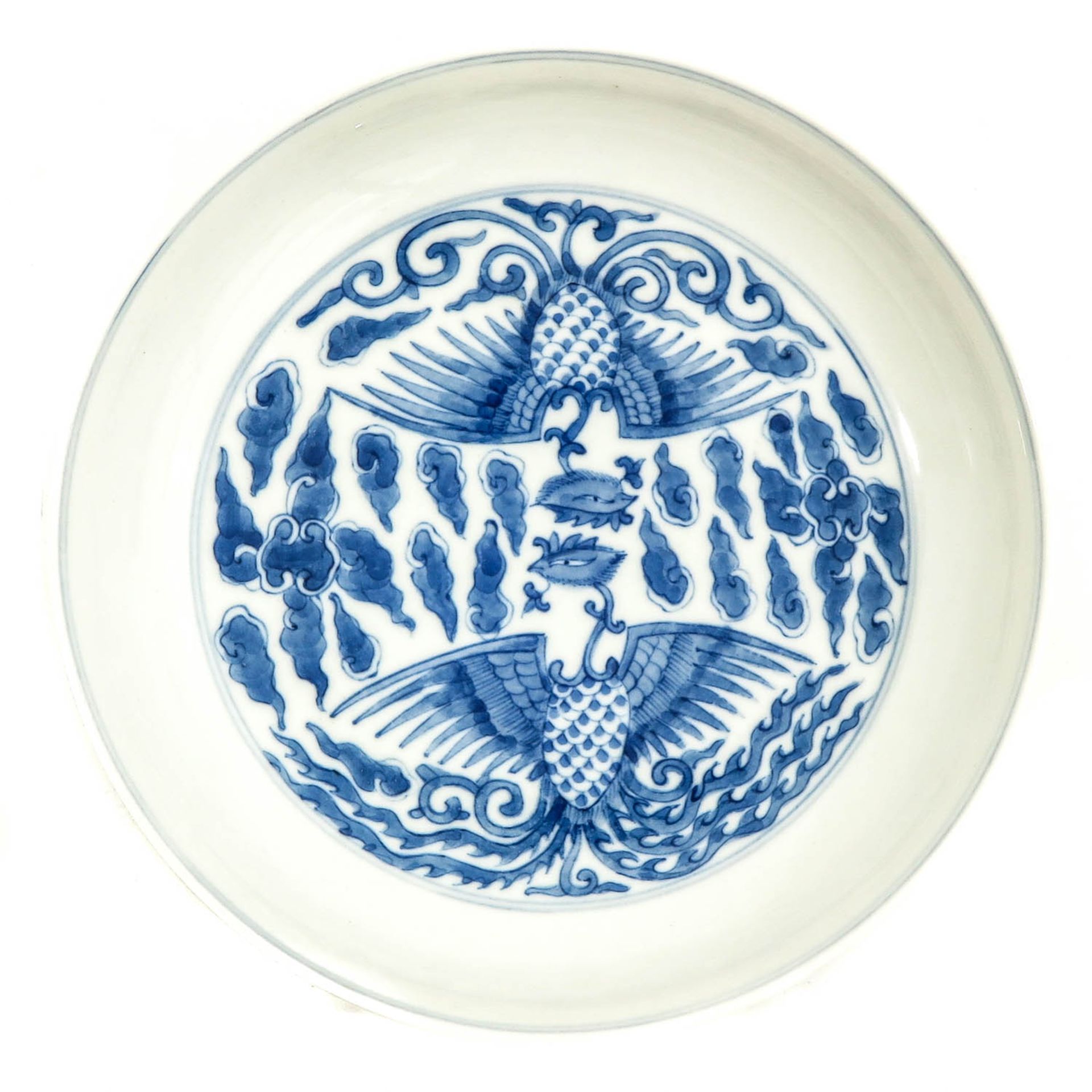A Pair of Blue and White Plates - Bild 5 aus 10