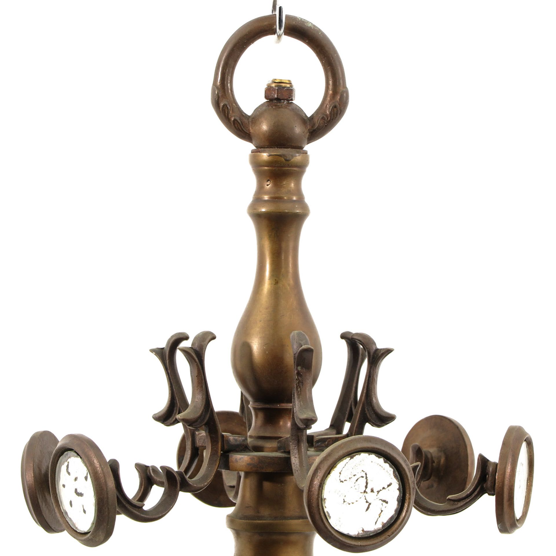 A Bronze Chandelier - Bild 4 aus 7