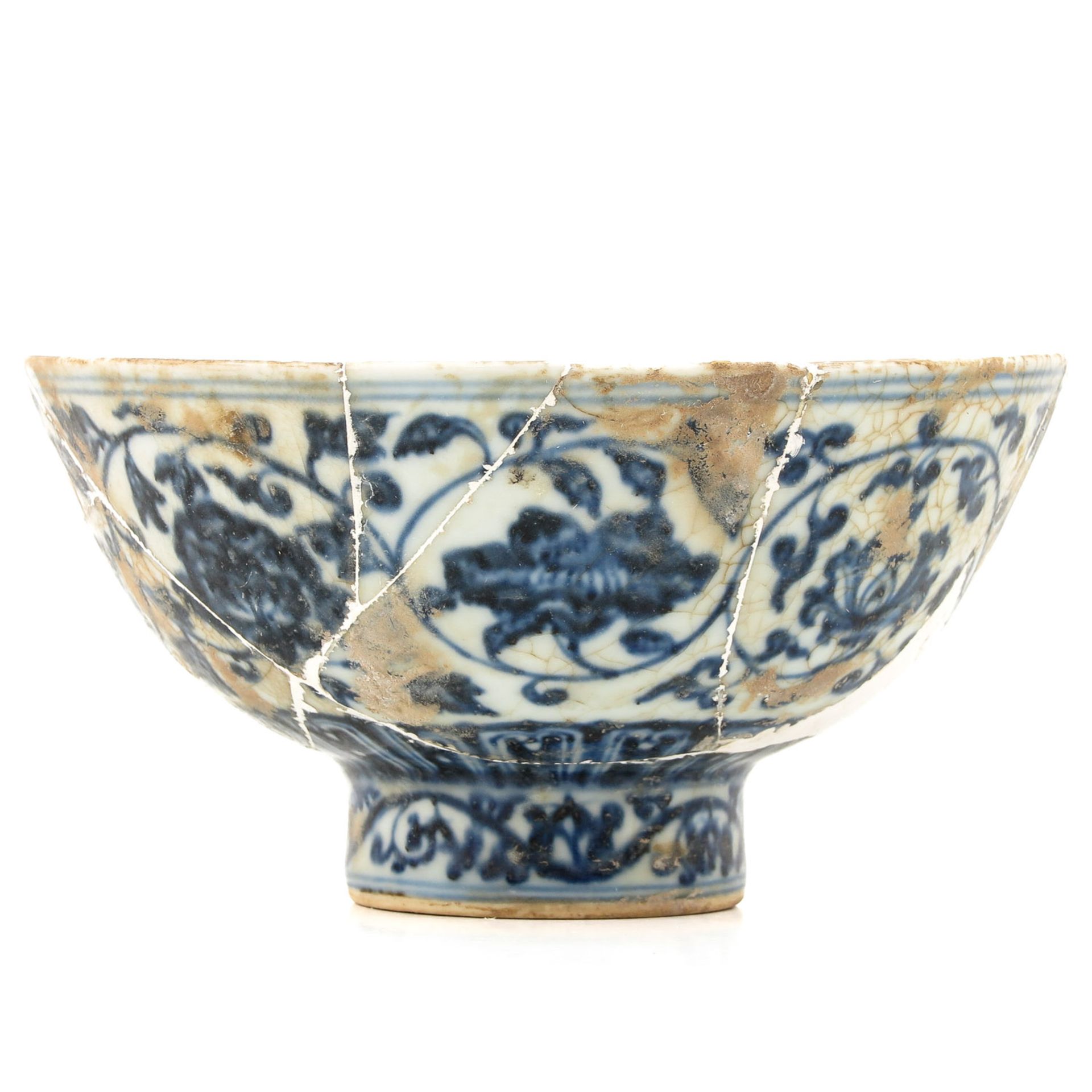 A Blue and White Bowl - Image 3 of 9