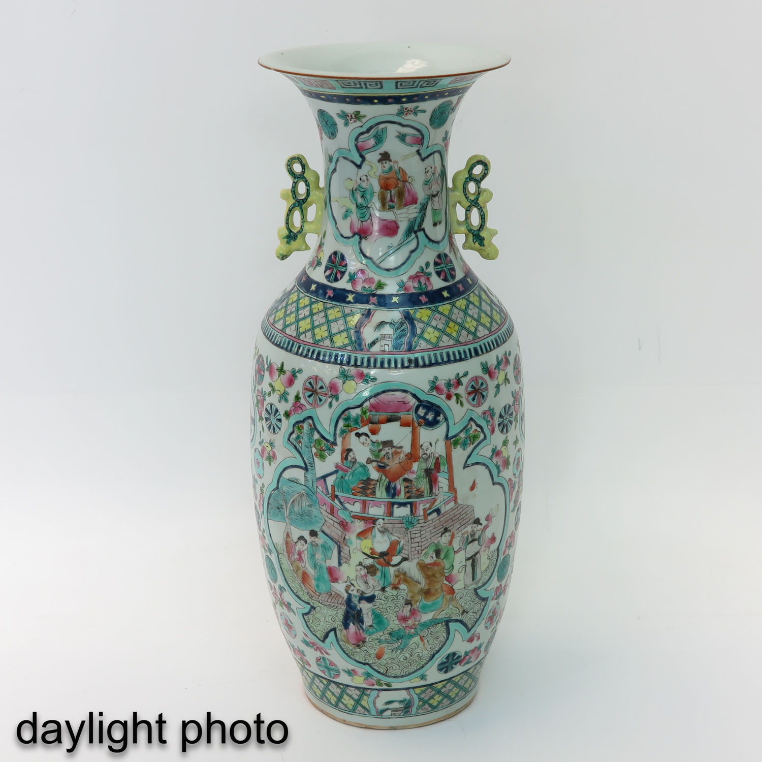 A Famille Rose Vase - Image 7 of 9