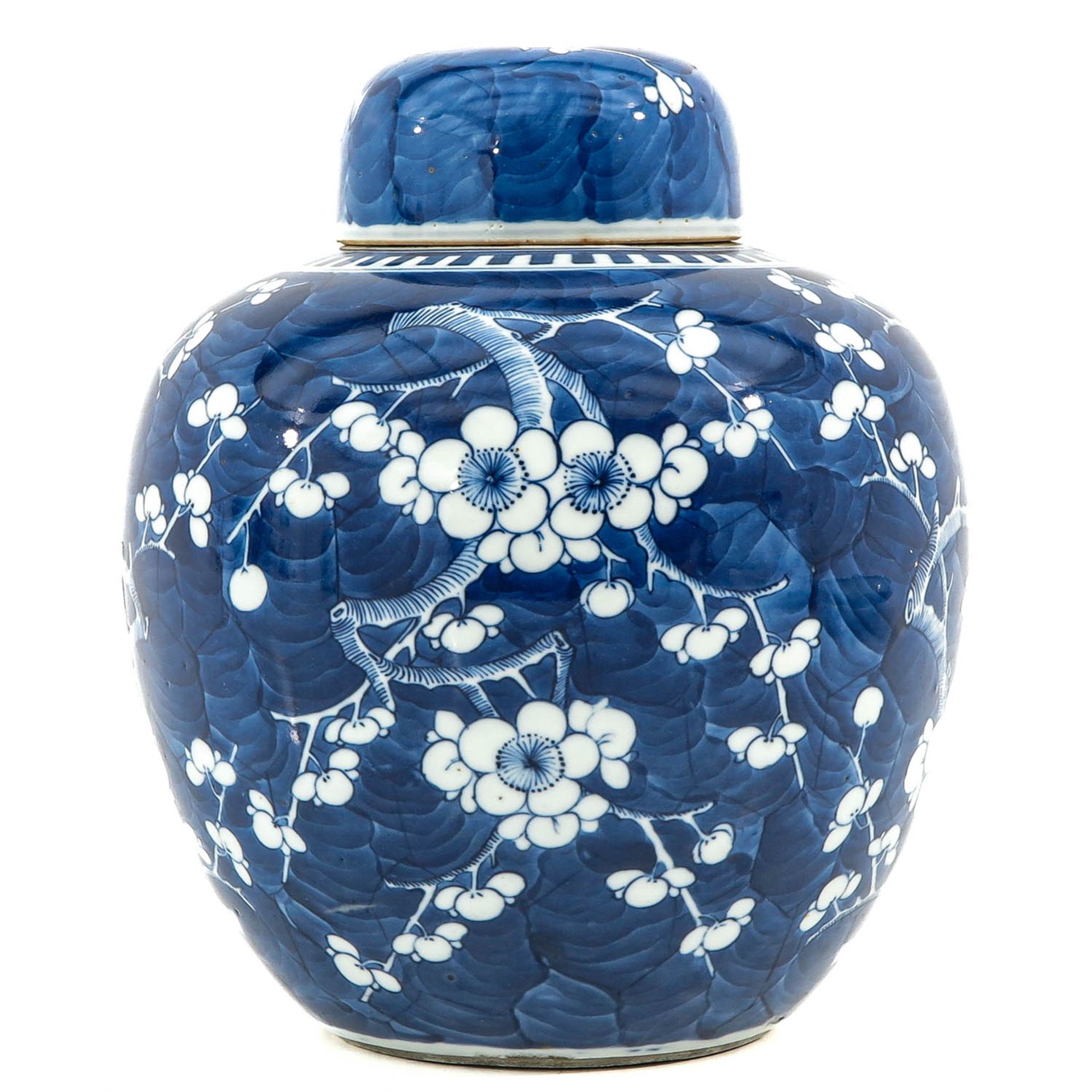 A BLue and White Ginger Jar - Image 2 of 9