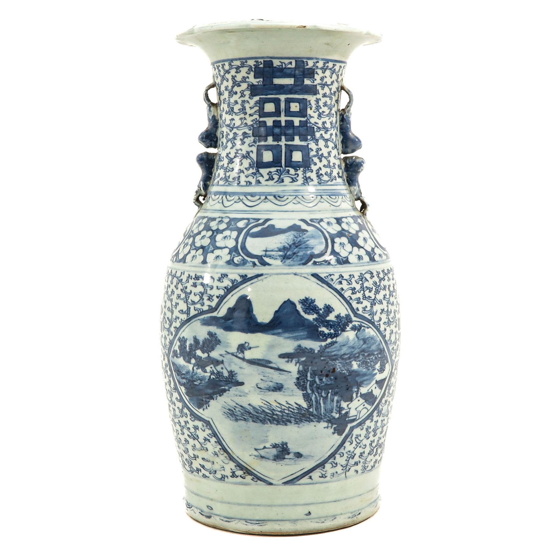 A Blue and White Vase - Image 3 of 9