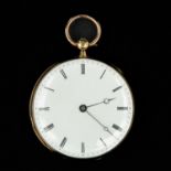 An 18KG Pocket Watch Signed Le Roy & Fils Paris