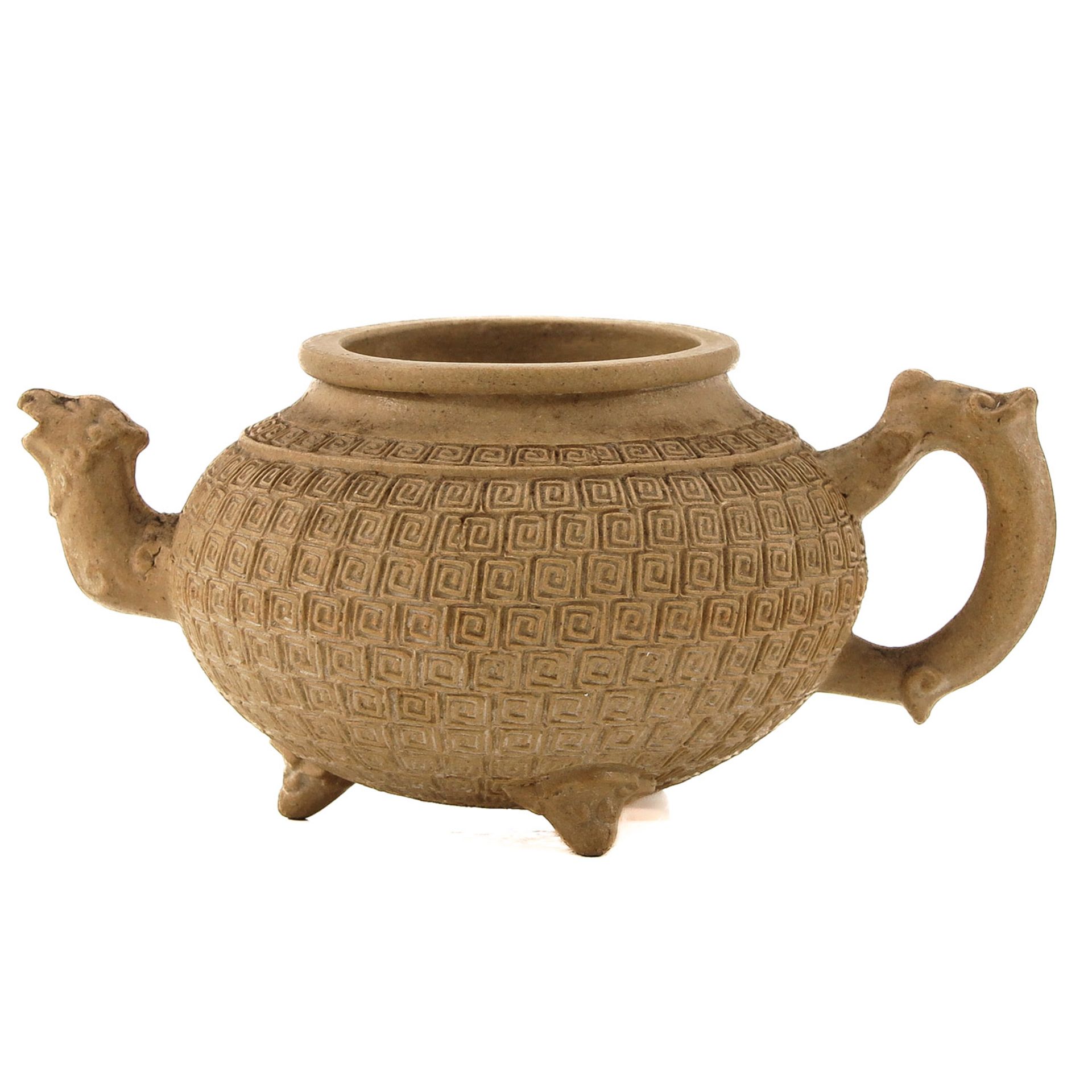 A Miniature Yixing Teapot