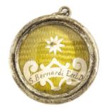 A Relic of Saint Bernard with Certificate