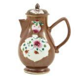 A Batavianware Teapot