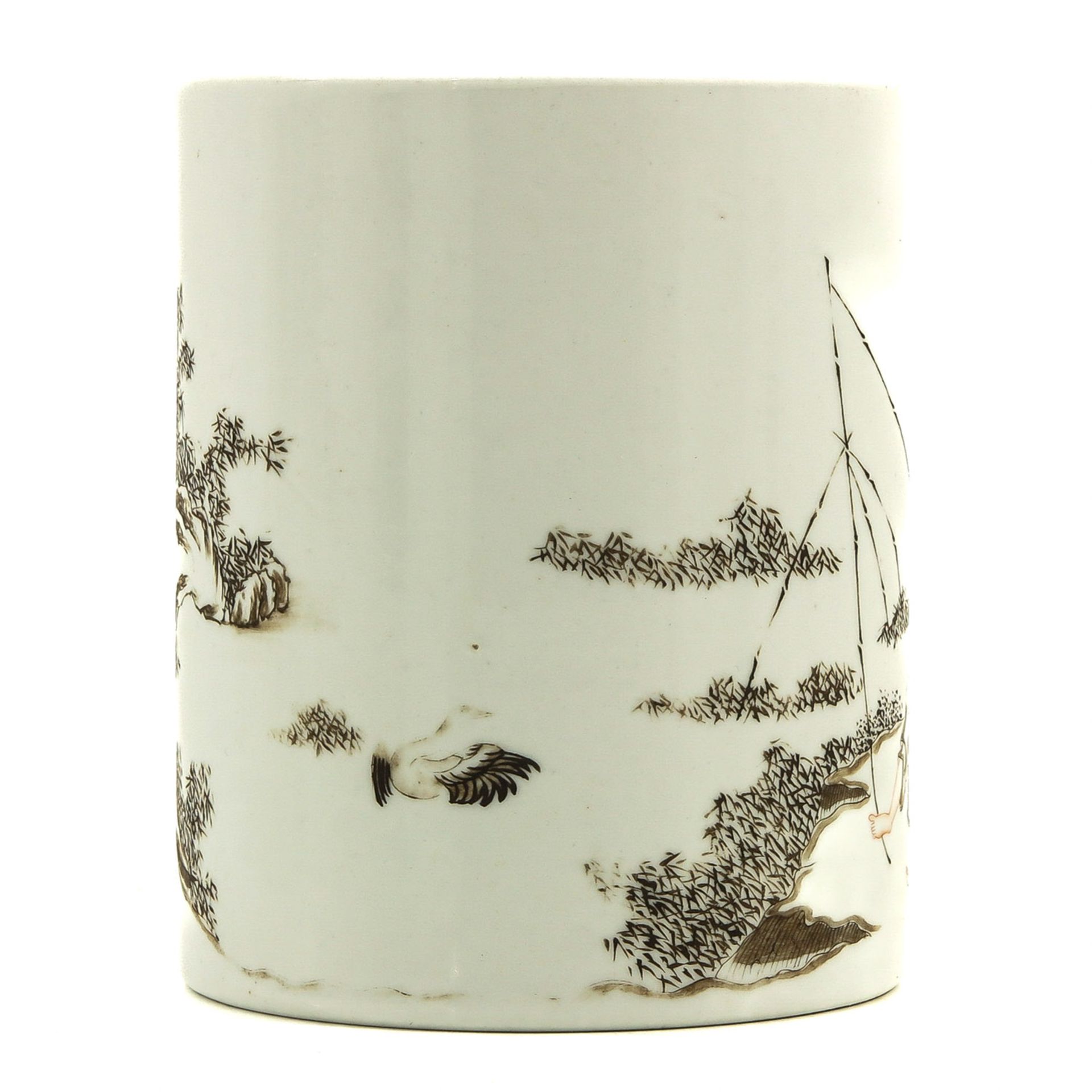 A Brush Pot - Image 3 of 9