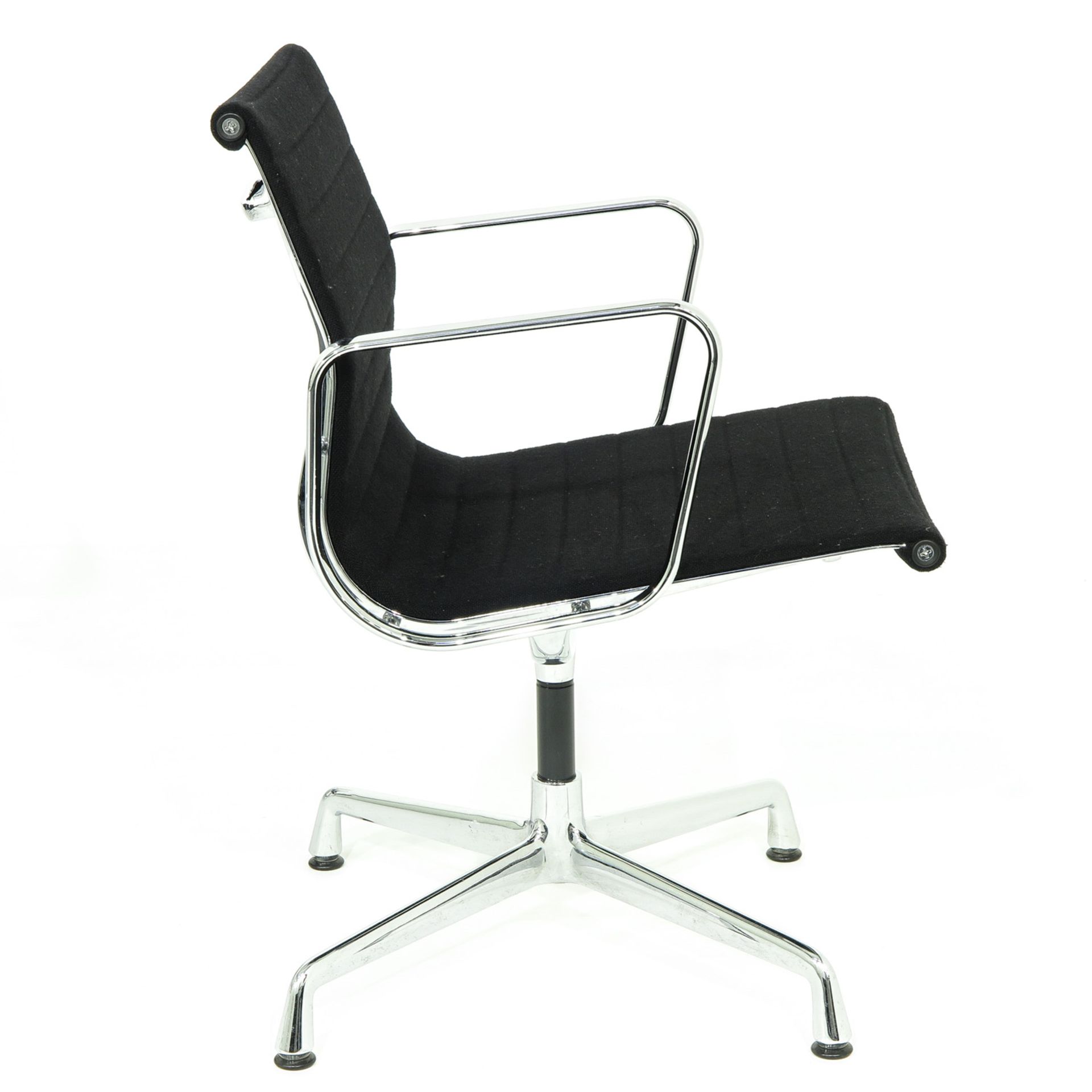 A Series of 6 EA 108 Vitra Charles and Ray Eames Chairs - Image 4 of 10