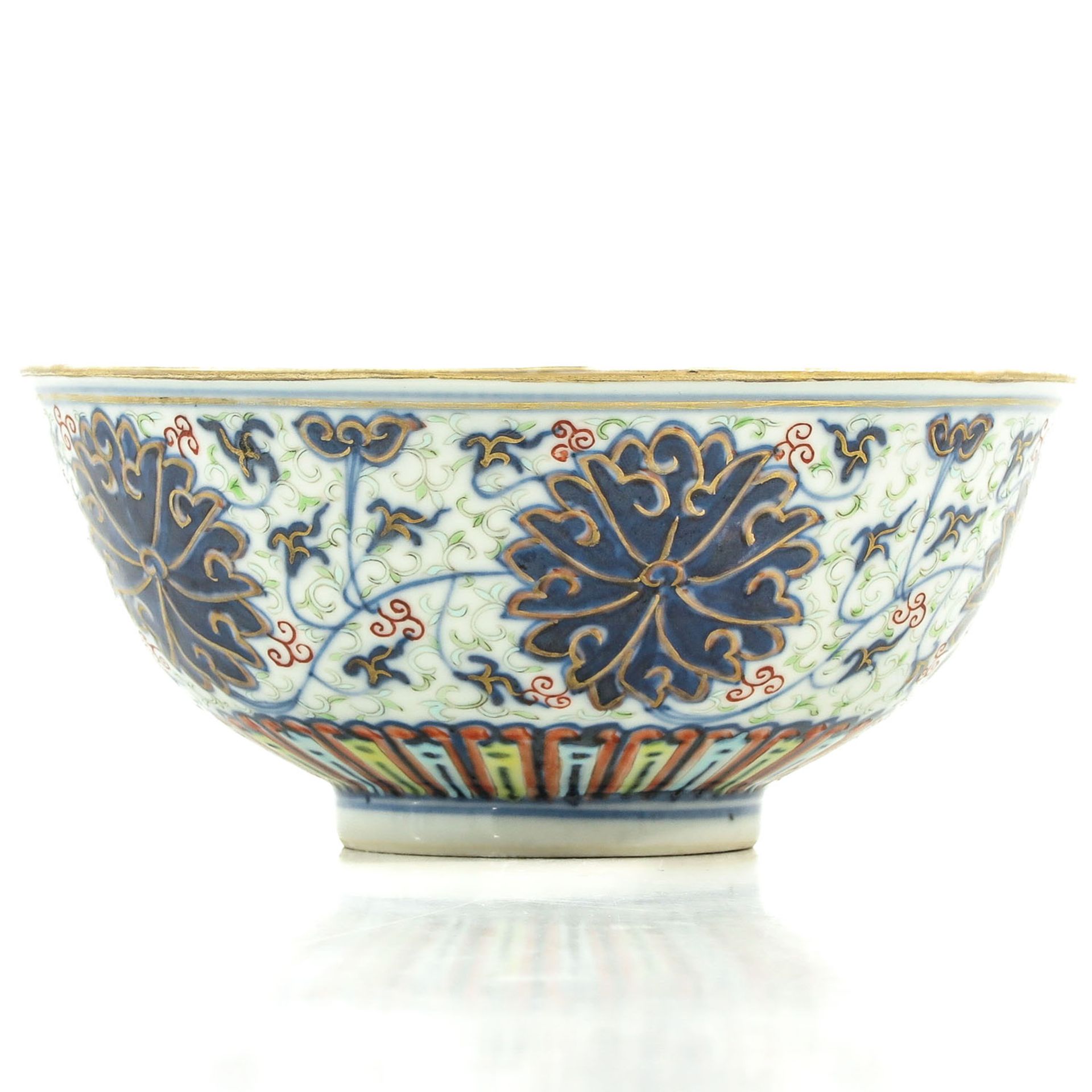 A Doucai Decor Bowl - Image 3 of 10