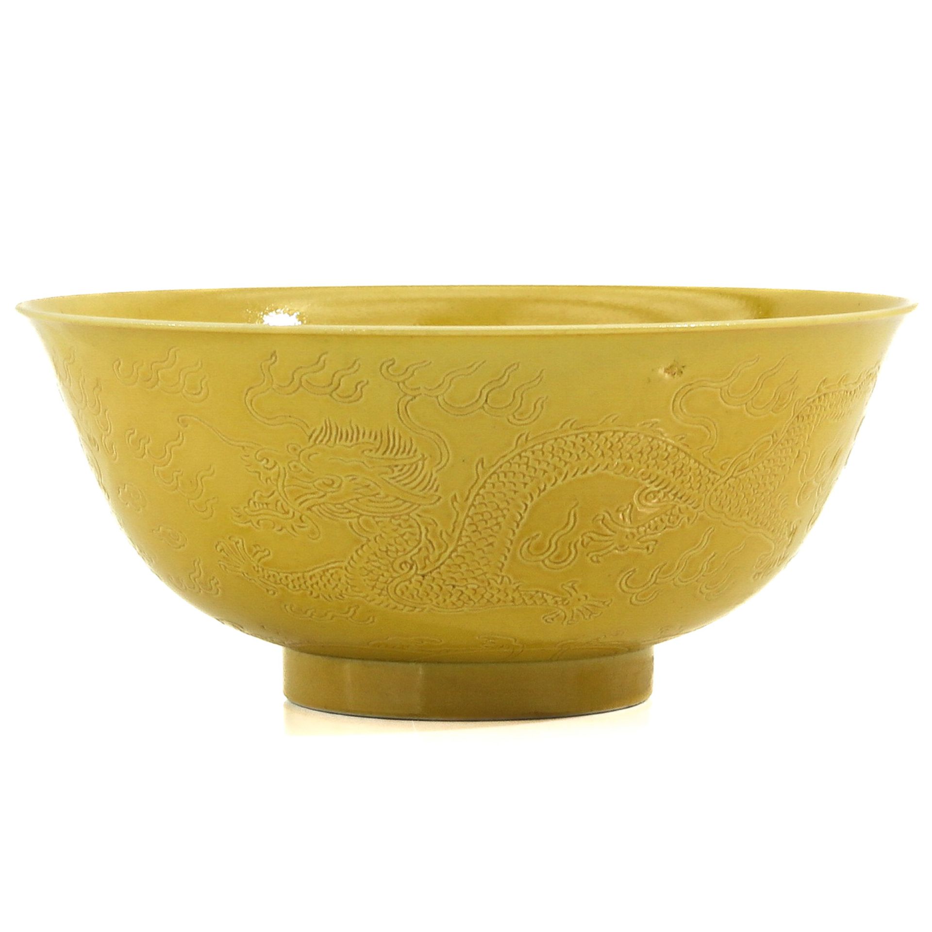 A Yellow Glaze Bowl