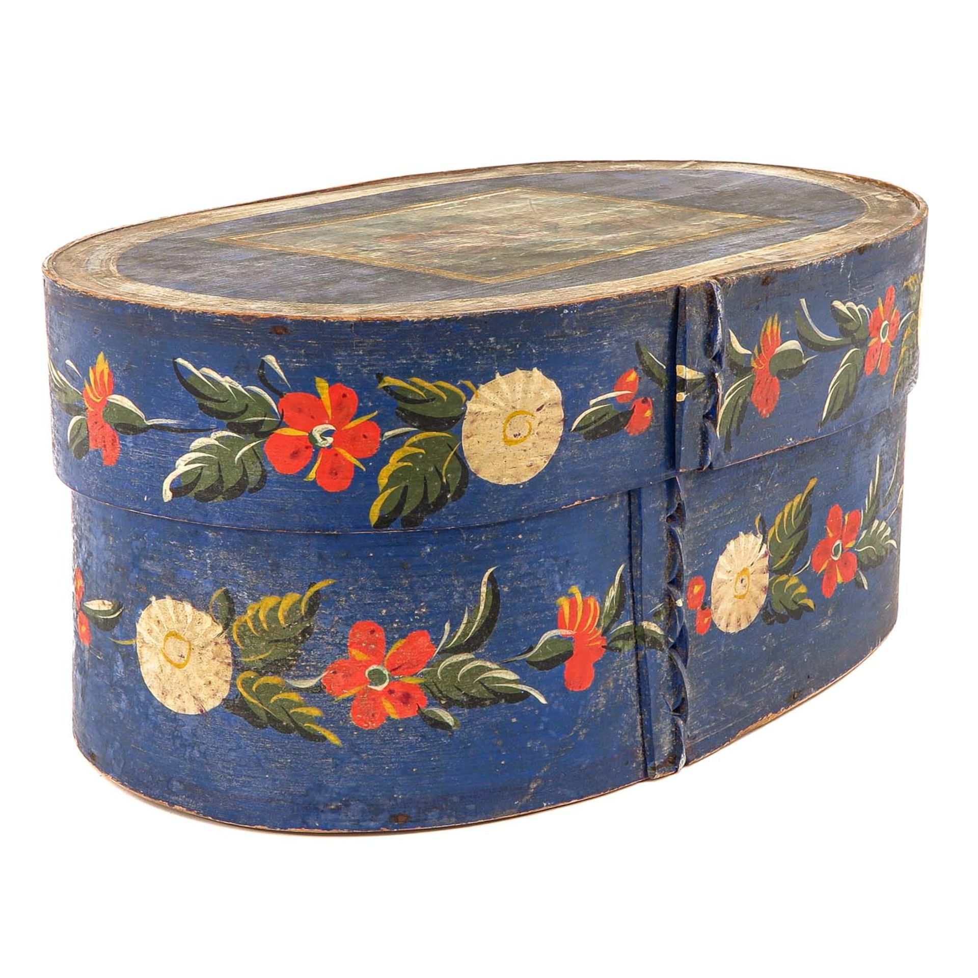 A Lot of 2 19th Century Hat Boxes - Image 10 of 10
