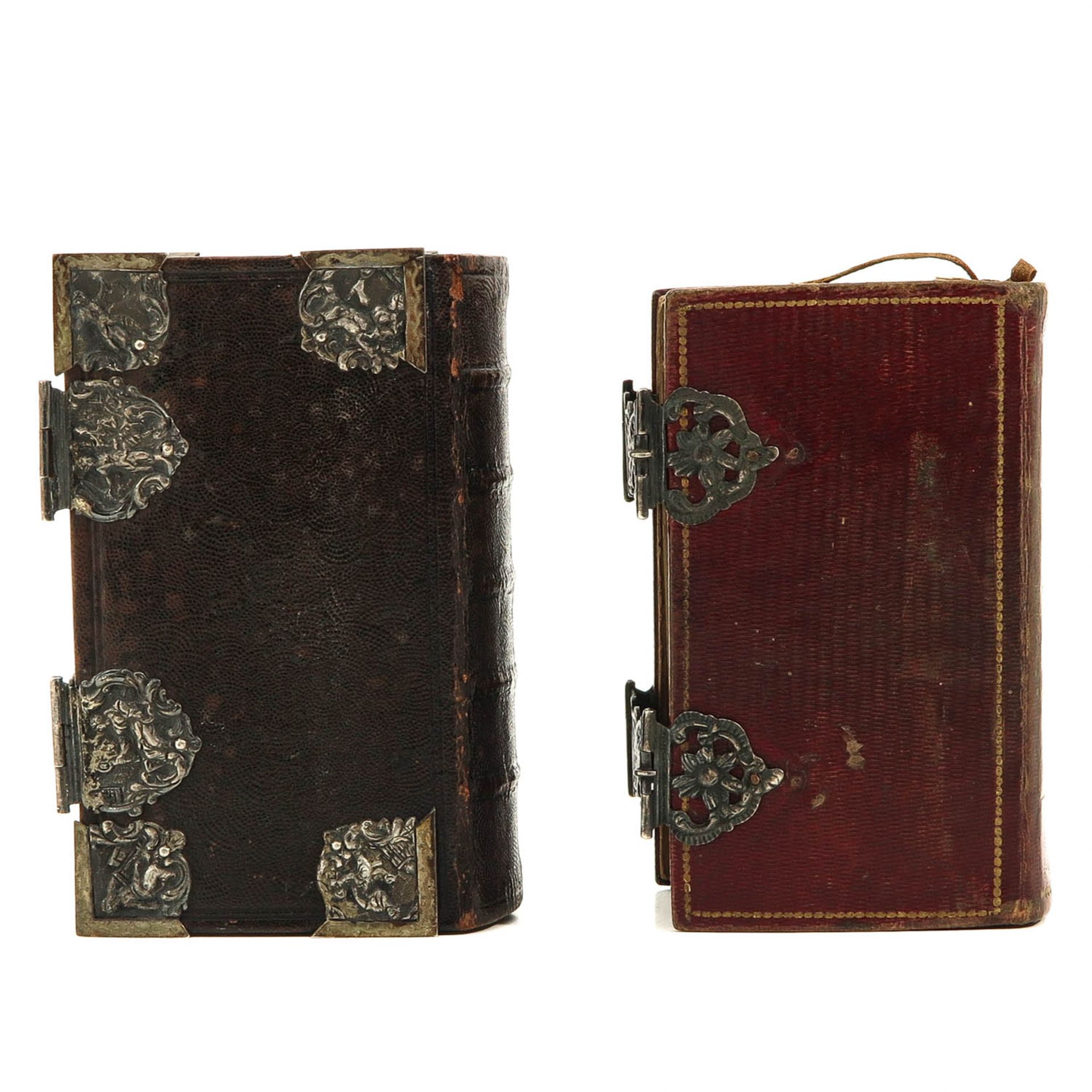 A Lot of 2 Bibles with silver Clasps - Bild 4 aus 10