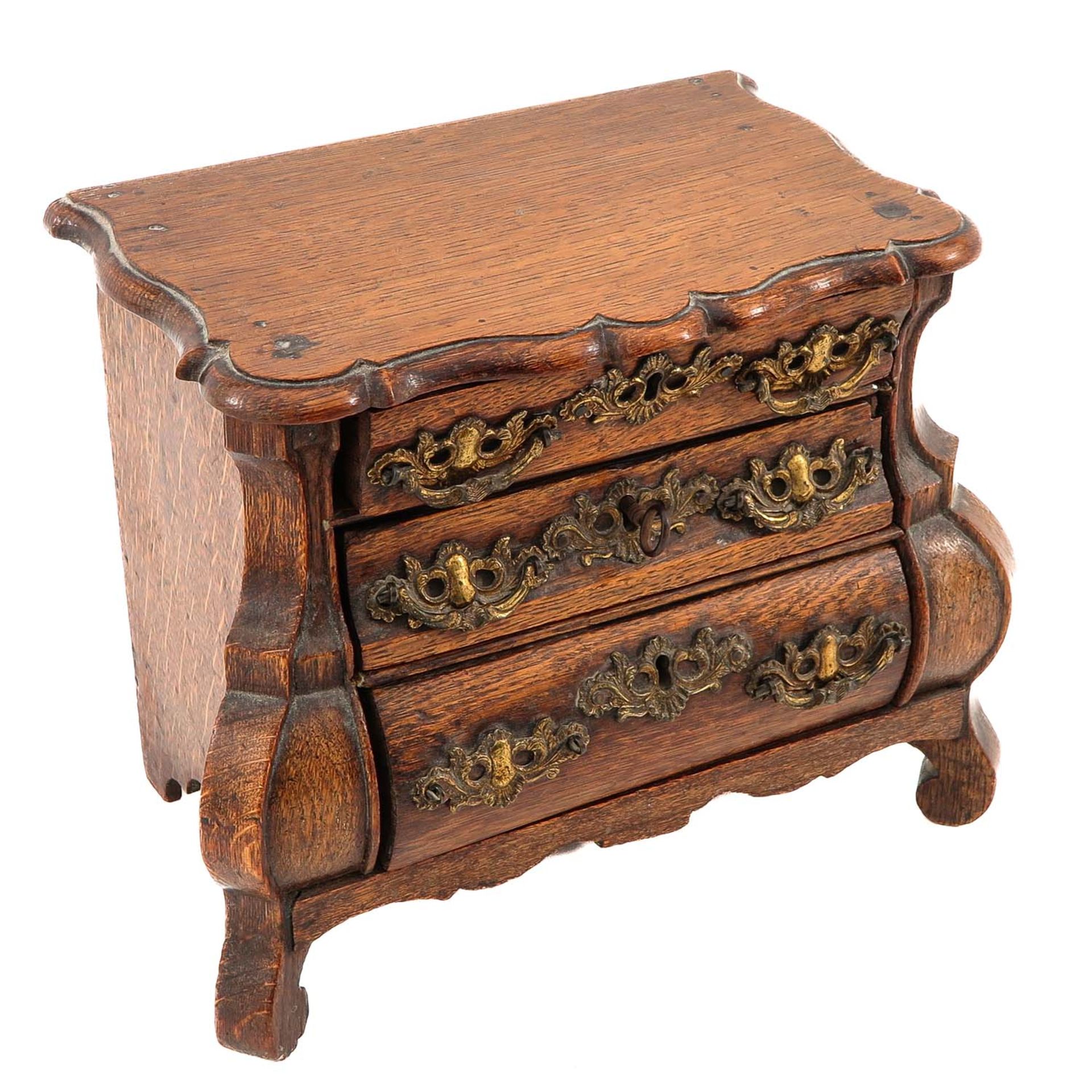 An 18th Century Miniature Cabinet