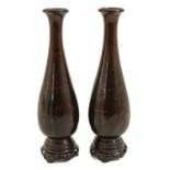 A Pair of Vietnamese Bronze Vases