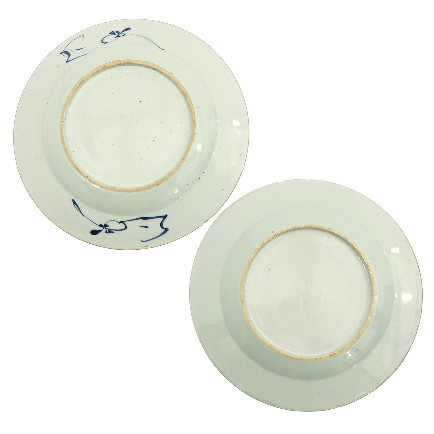 A Collection of 7 Blue and White Plates - Image 6 of 10