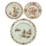 A Collection of 3 Plates