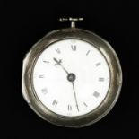 A Silver Pocket Watch Signed W. Batson London