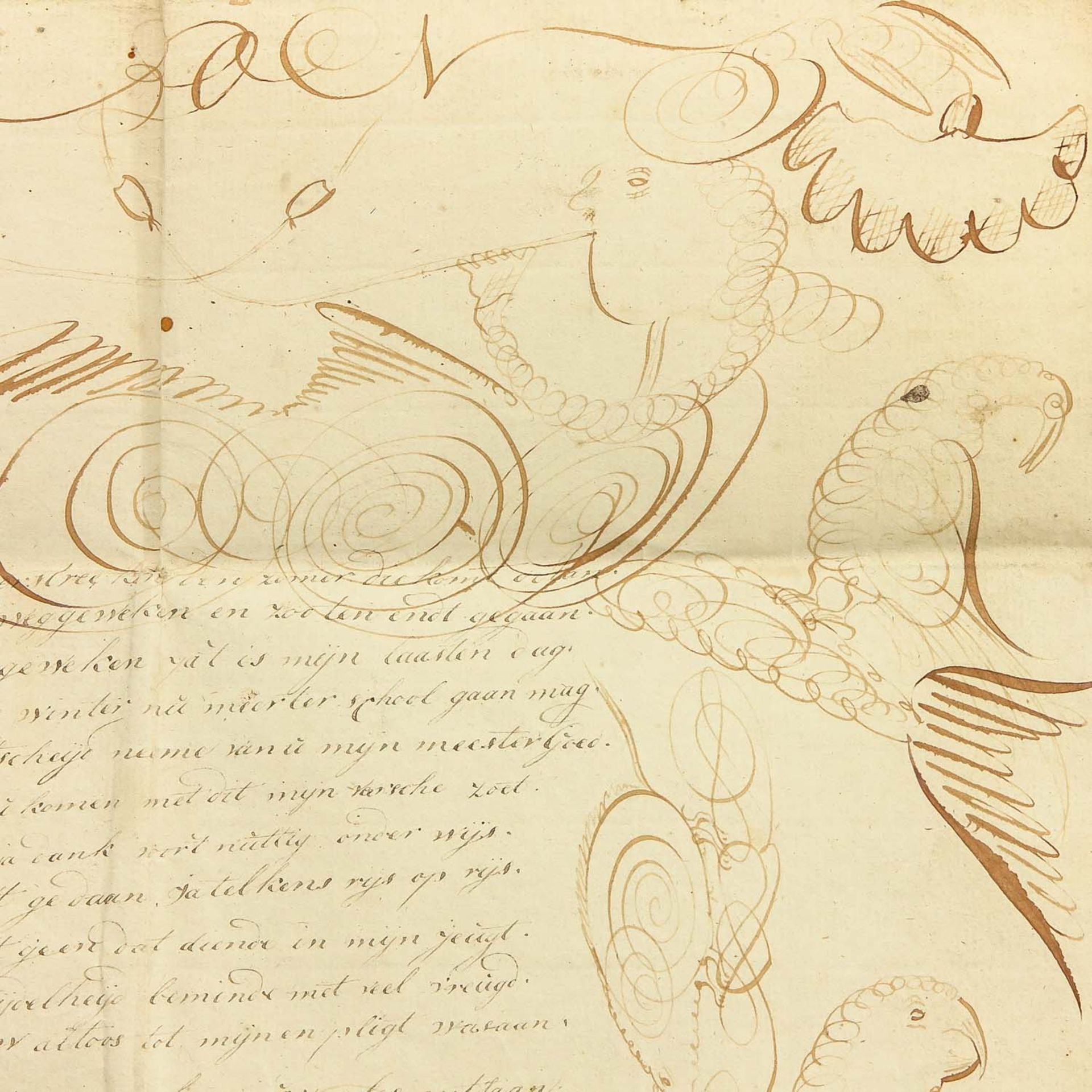 An 18th Century Hand Written Poem - Bild 4 aus 7