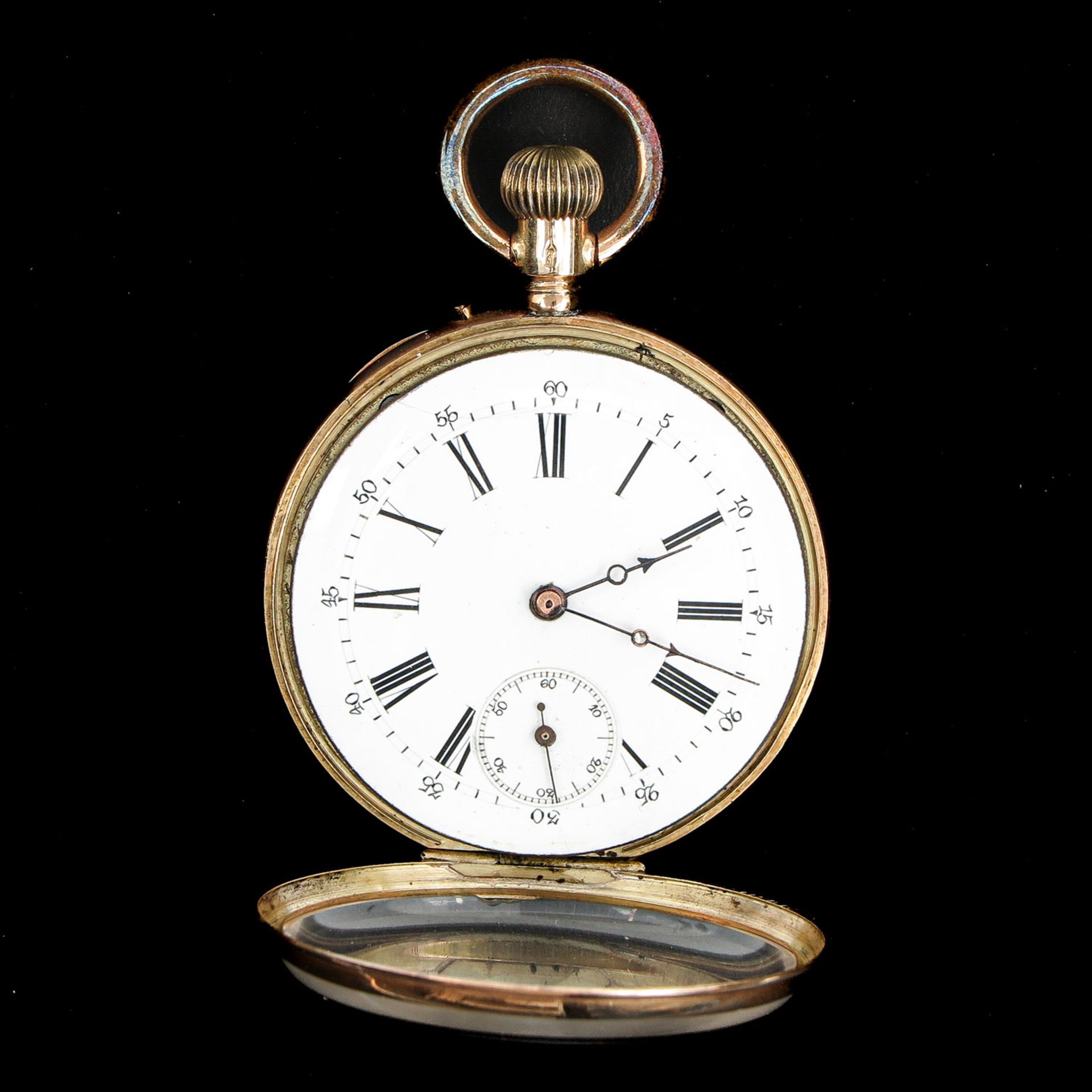 A 14KG Remontoir Pocket Watch - Image 3 of 8