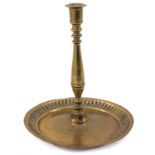 A Copper Candlestick