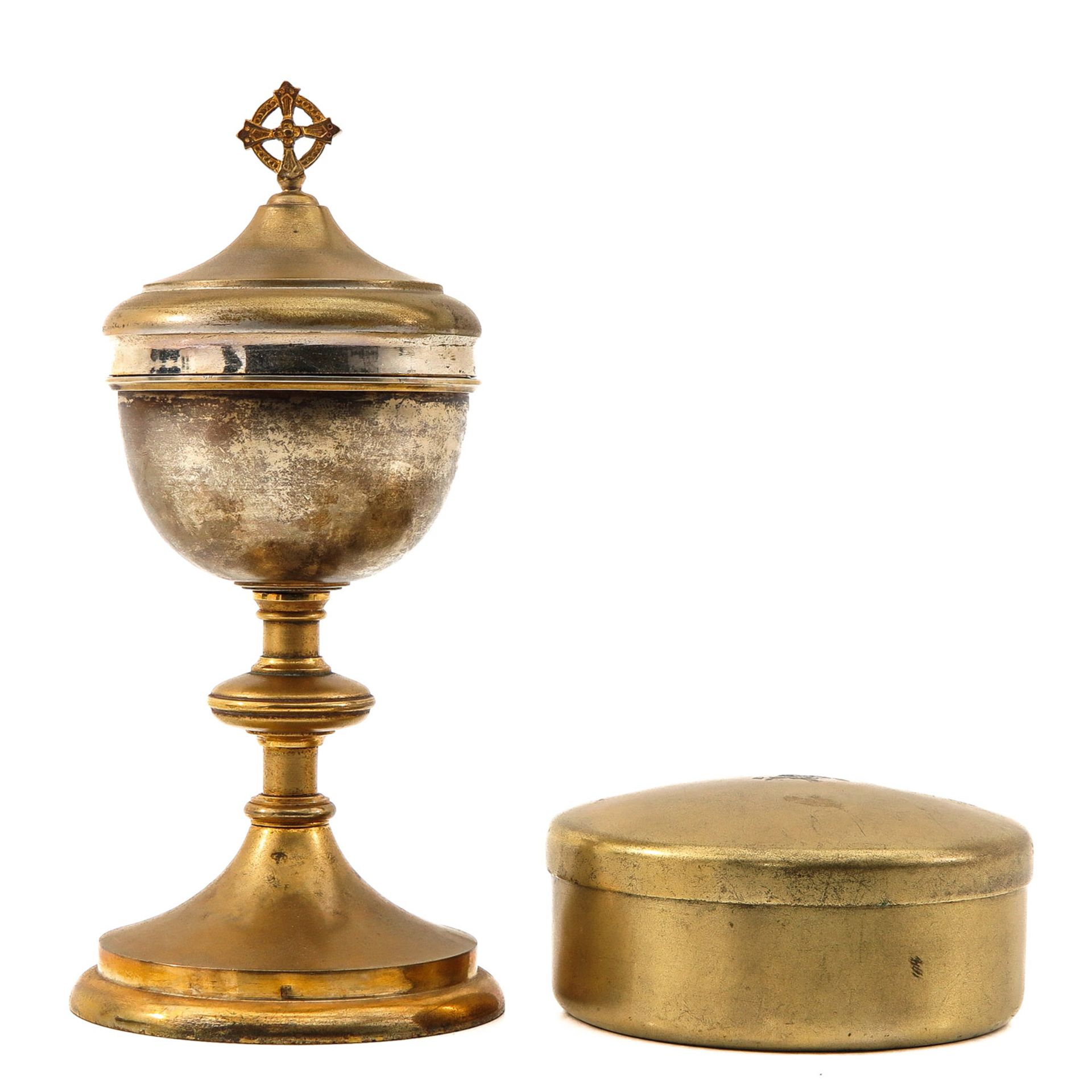 A Ciborium and Wafer Box - Bild 3 aus 9