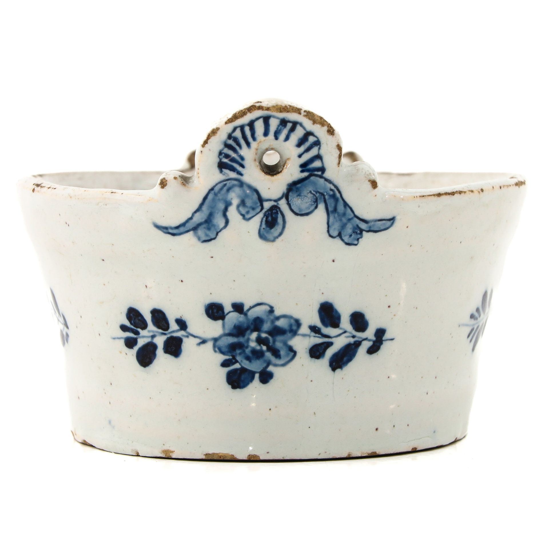 A Pair of Delft 18th Century Butter Dishes - Image 7 of 8