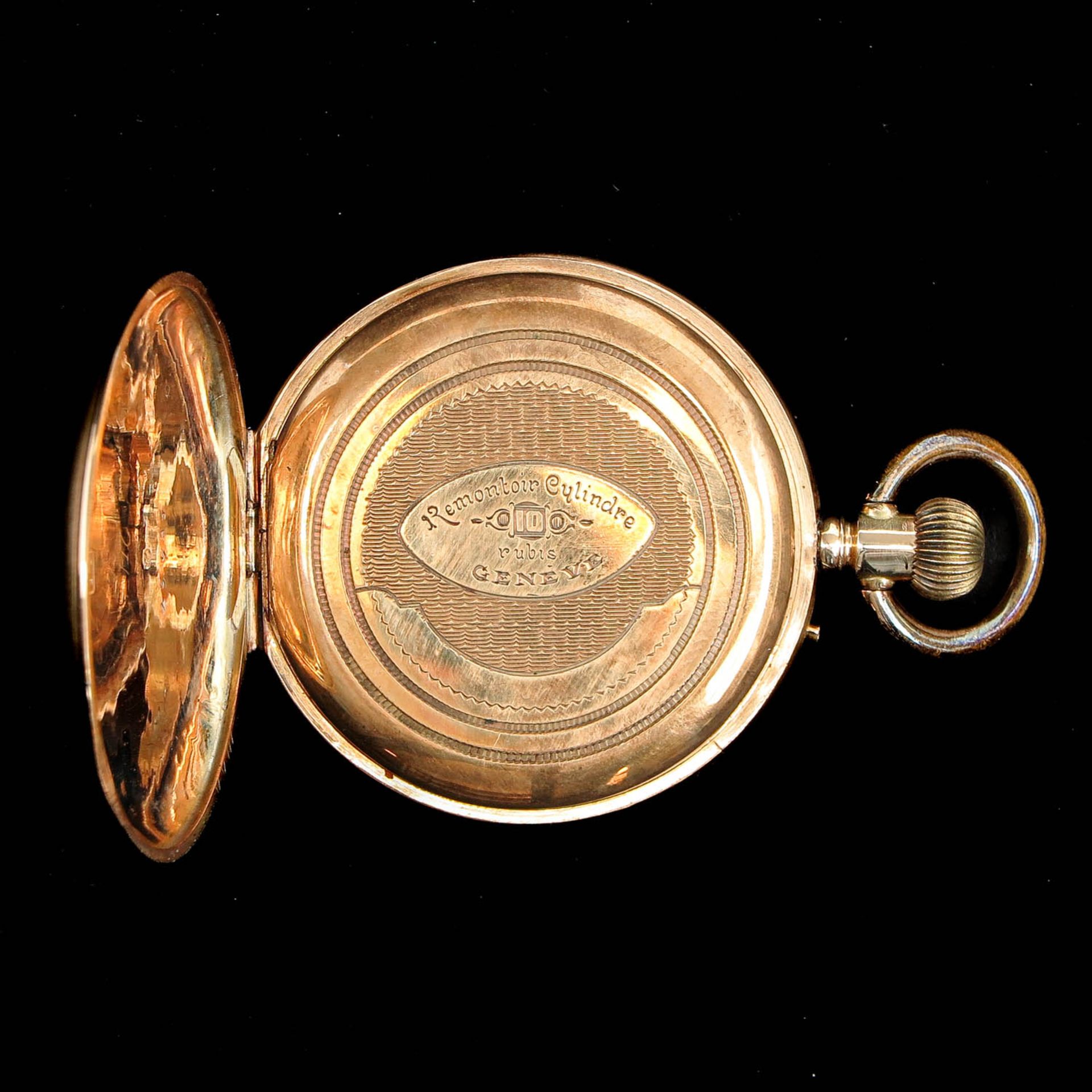 A 14KG Remontoir Pocket Watch - Image 4 of 8