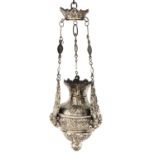 A Silver Altar Lamp