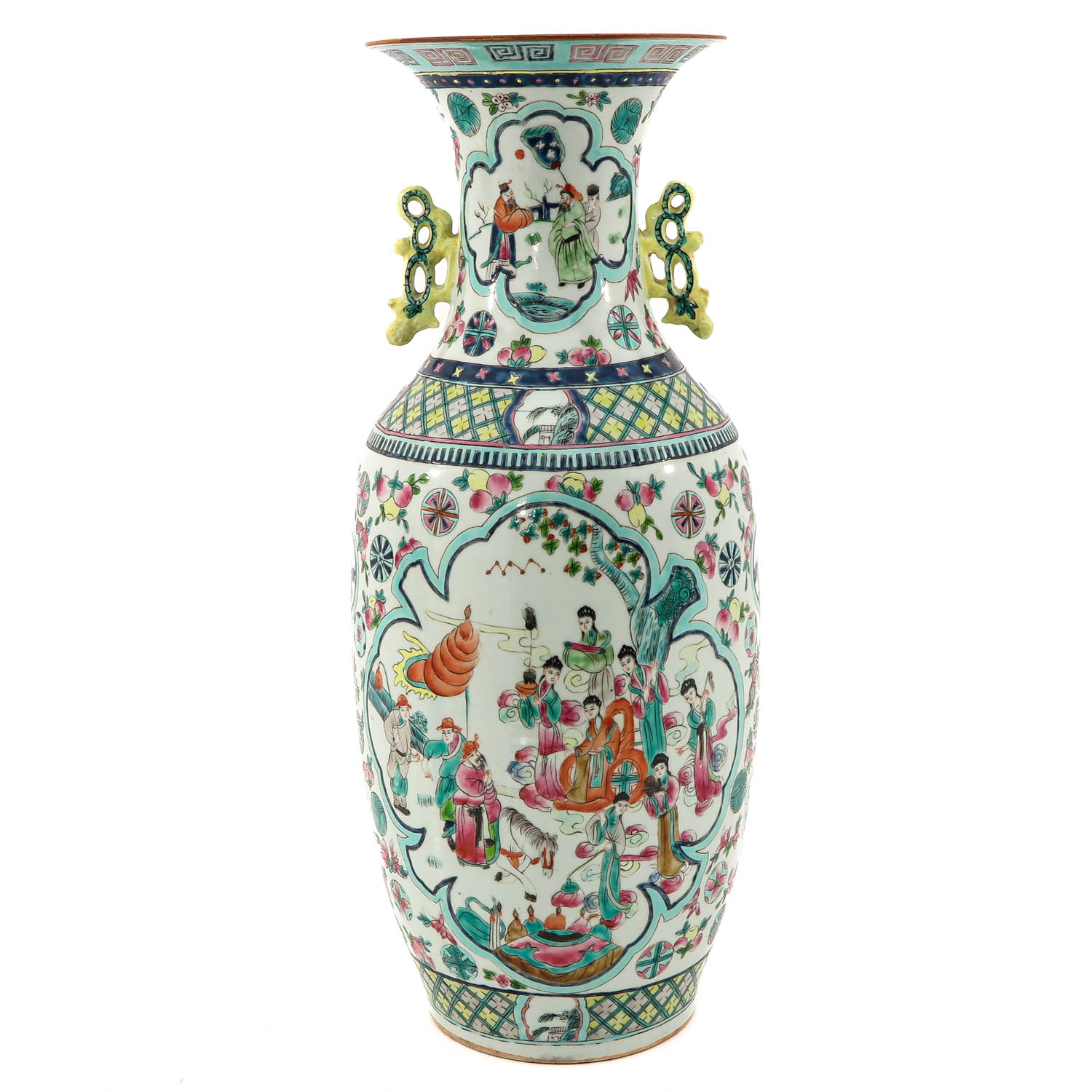 A Famille Rose Vase - Image 3 of 9